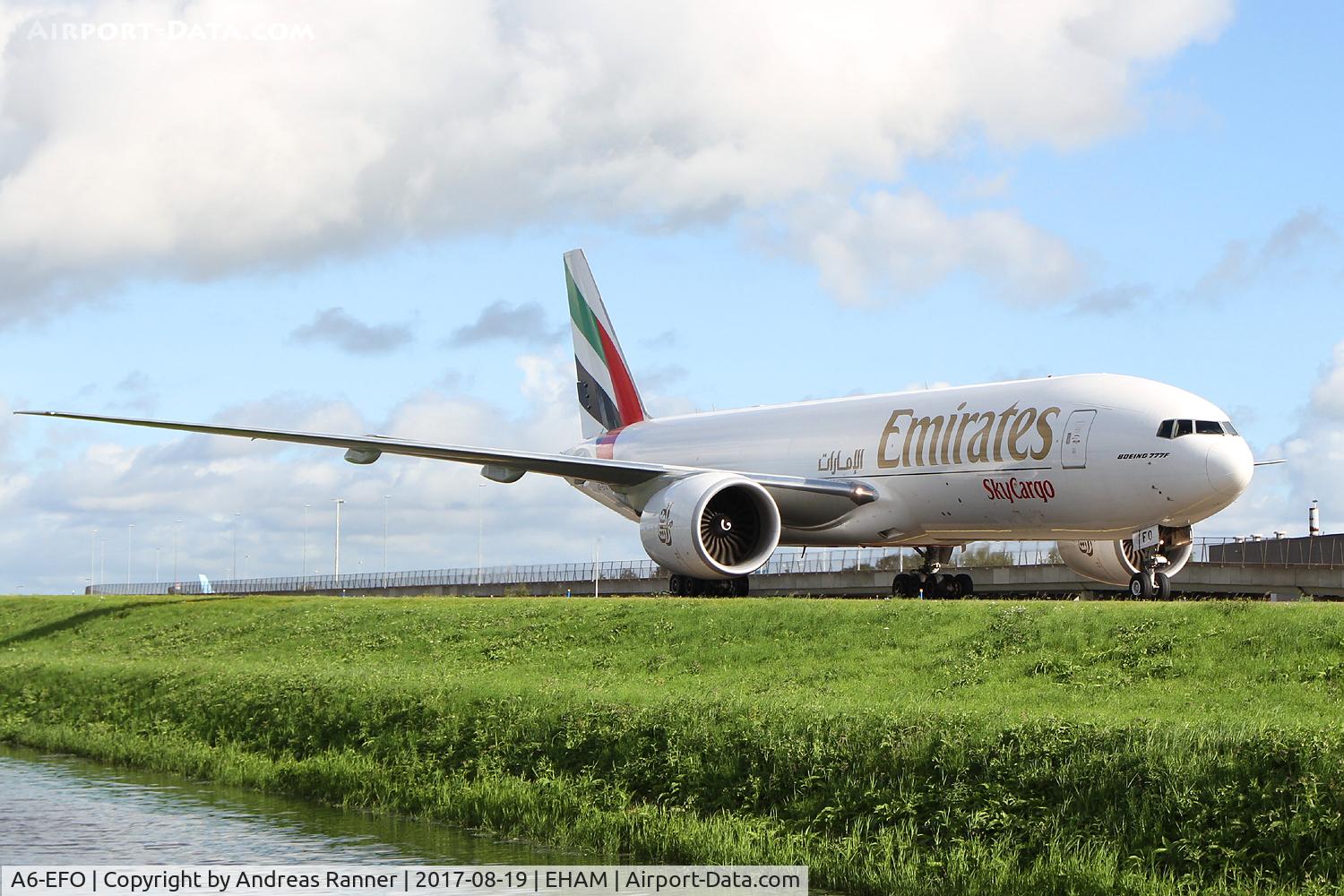 A6-EFO, 2014 Boeing 777-F1H C/N 42233, Emirates SkyCargo Boeing 777