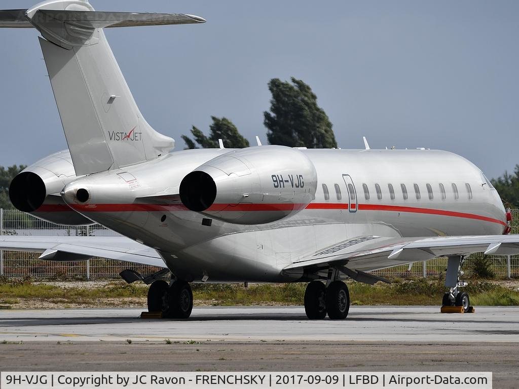9H-VJG, 2013 Bombardier BD-700-1A10 Global 6000 C/N 9580, VistaJet Malta