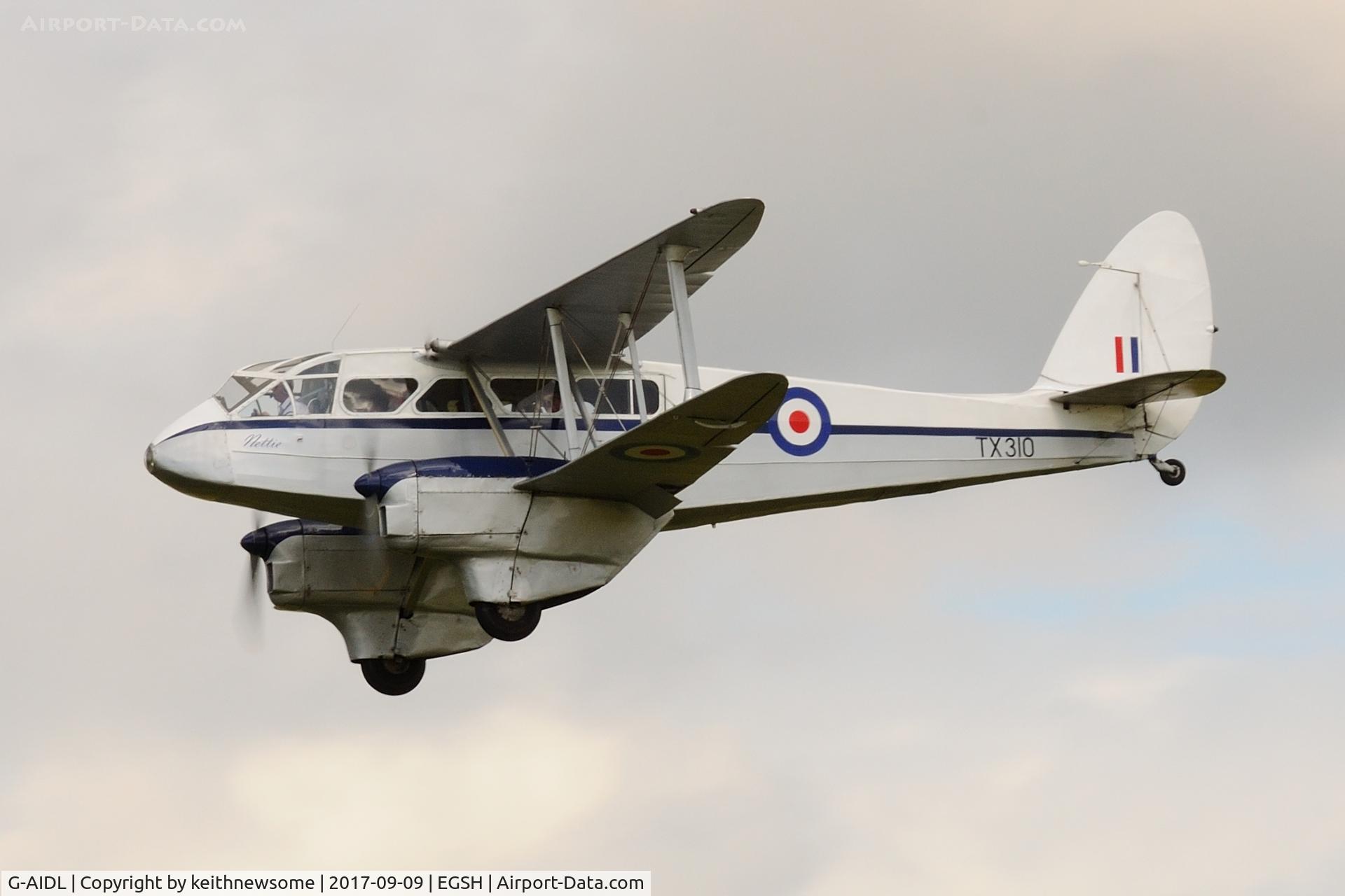G-AIDL, 1946 De Havilland DH-89A Dominie/Dragon Rapide 6 C/N 6968, Pleasant Pleasure Flights.
