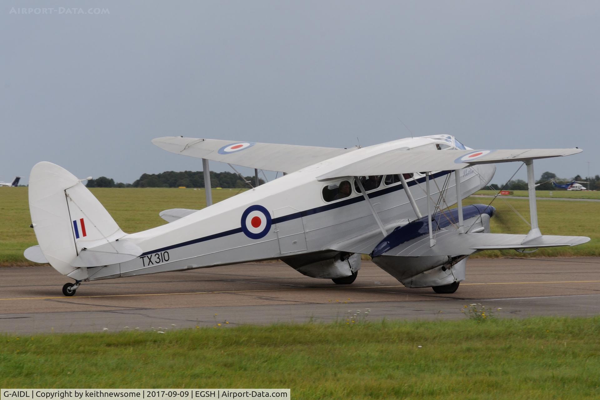 G-AIDL, 1946 De Havilland DH-89A Dominie/Dragon Rapide 6 C/N 6968, Pleasant Pleasure Flights.