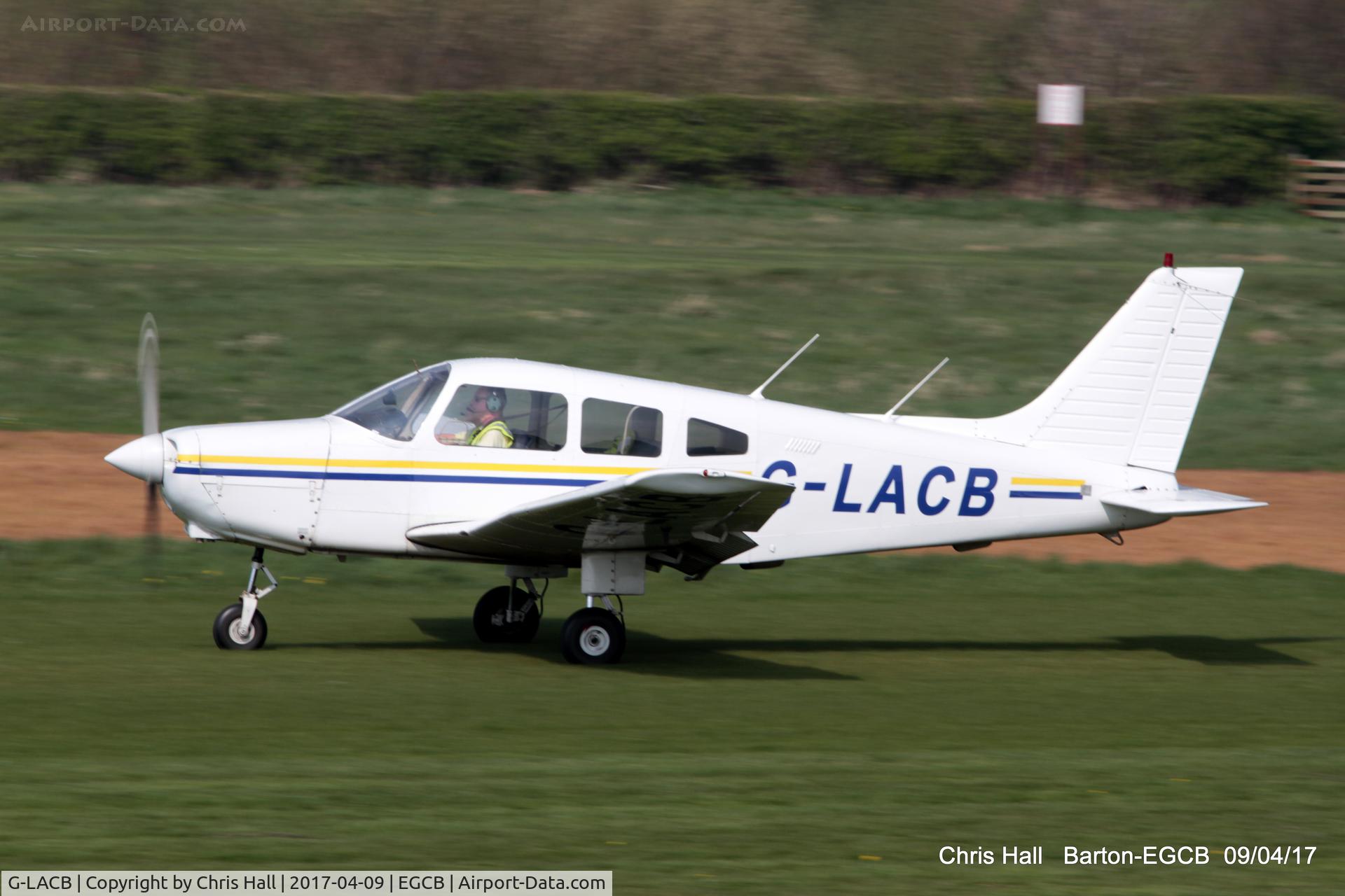 G-LACB, 1982 Piper PA-28-161 Cherokee C/N 28-8216035, at Barton