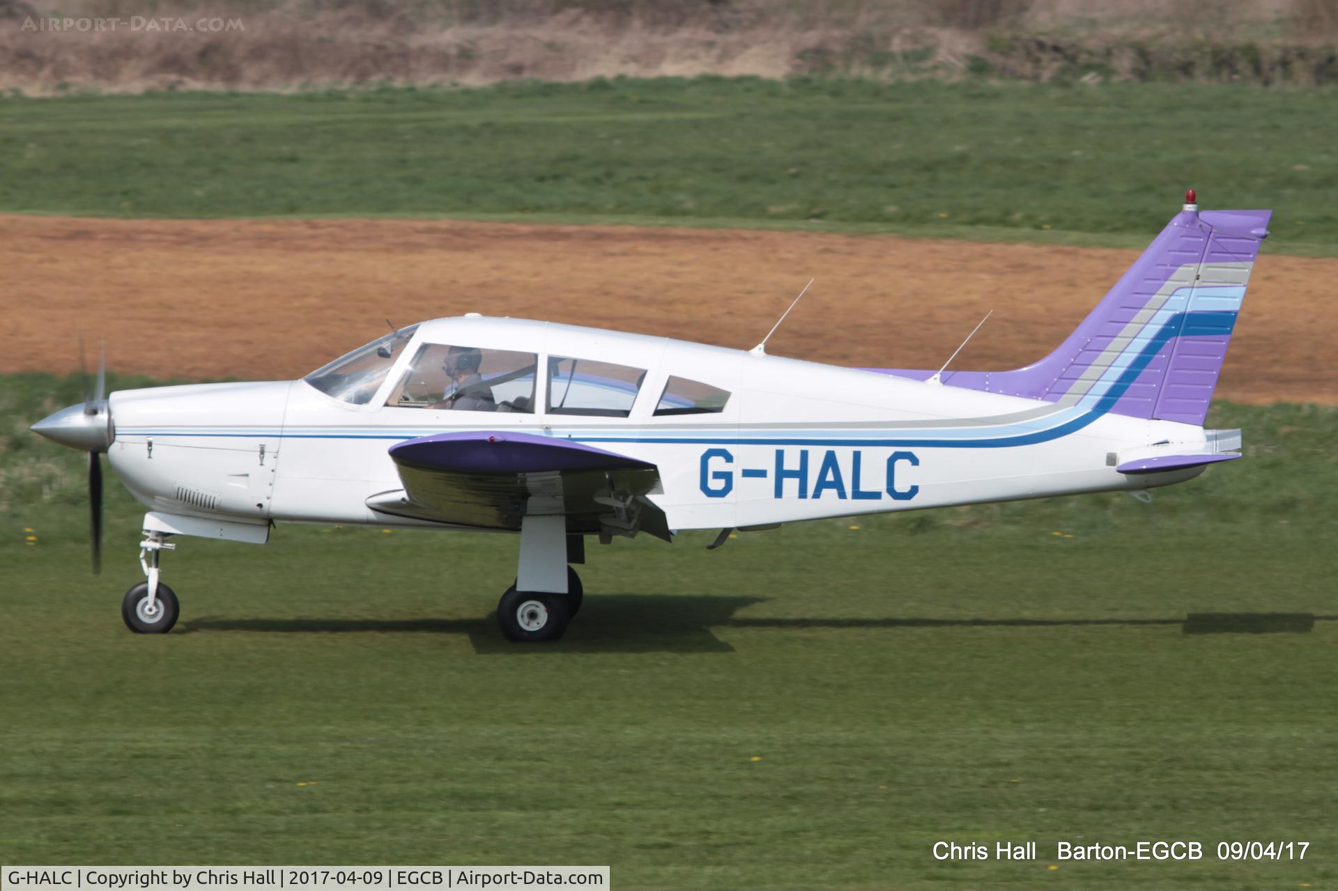 G-HALC, 1973 Piper PA-28R-200 Cherokee Arrow C/N 28R-7335042, at Barton