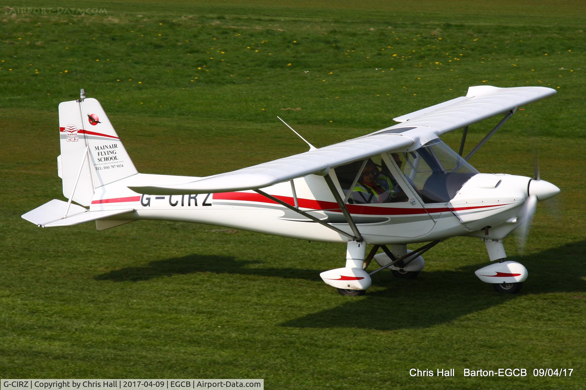 G-CIRZ, 2015 Comco Ikarus C42 FB80 C/N 1506-7403, at Barton