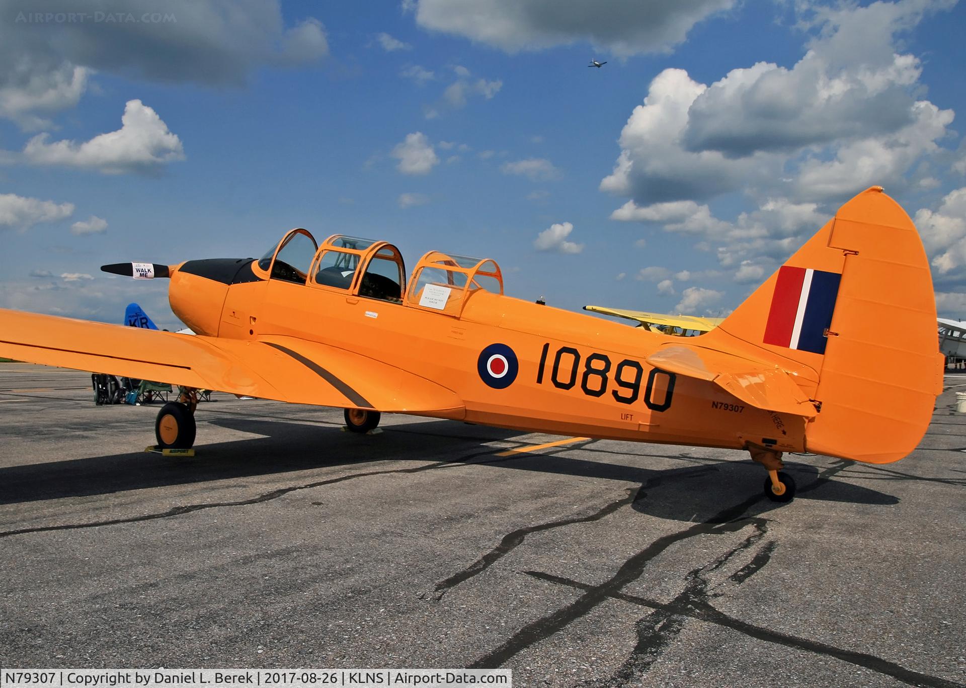 N79307, 1943 Fairchild M-62A-3 Cornell II C/N FZ337, This beauty was at the 2017 Lancaster airshow.