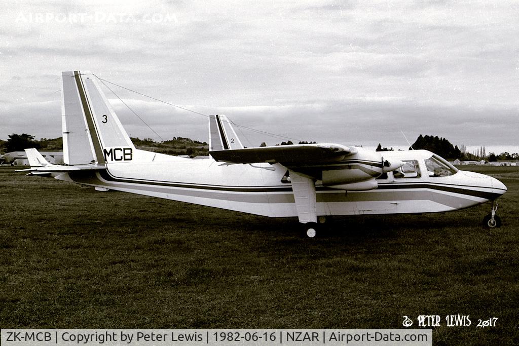 ZK-MCB, 1973 Britten-Norman BN-2A-8 Islander C/N 336, The Mt Cook Group Ltd., Christchurch