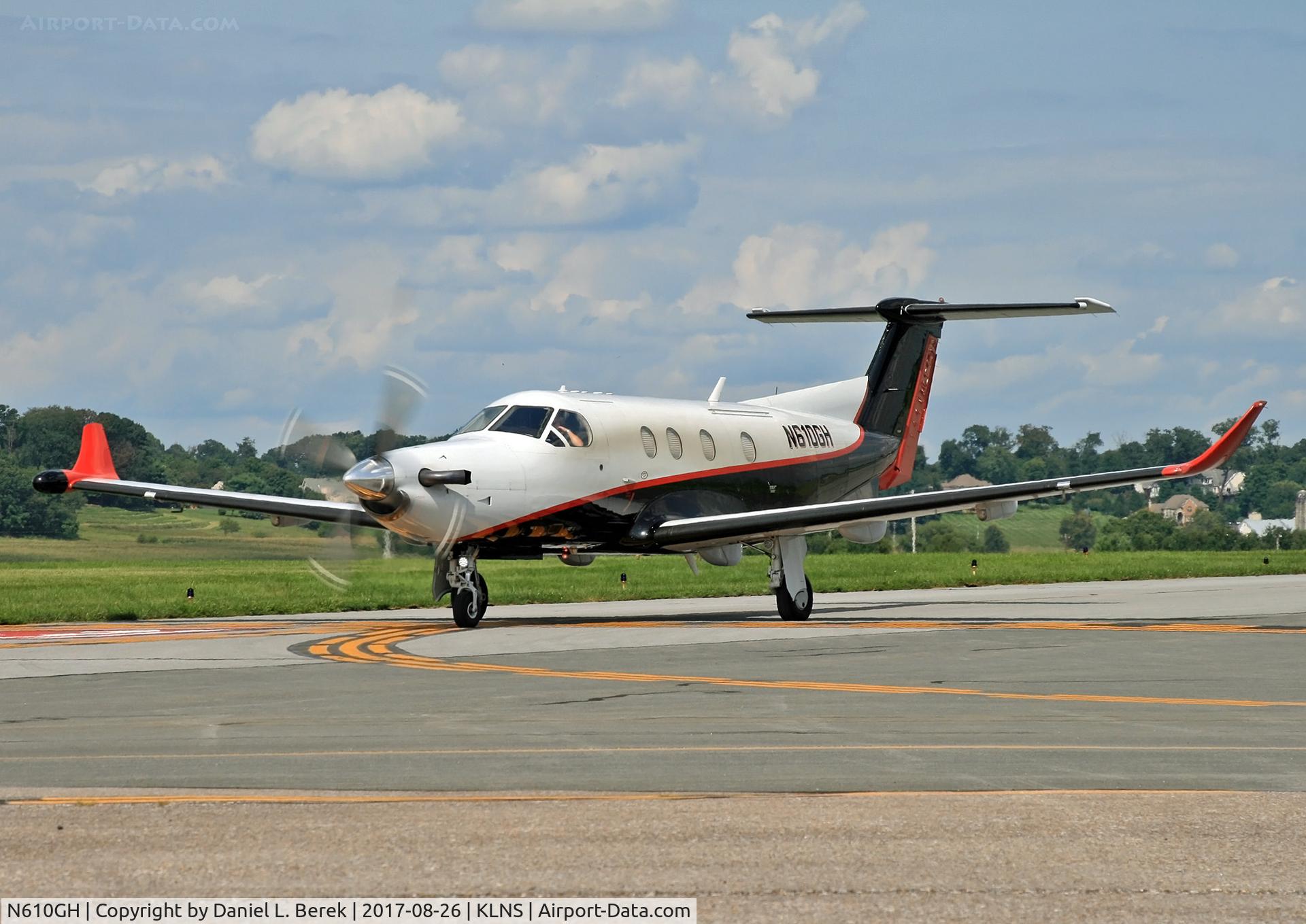 N610GH, 2003 Pilatus PC-12 C/N 103, This Pilatus is showing off her new paint scheme.