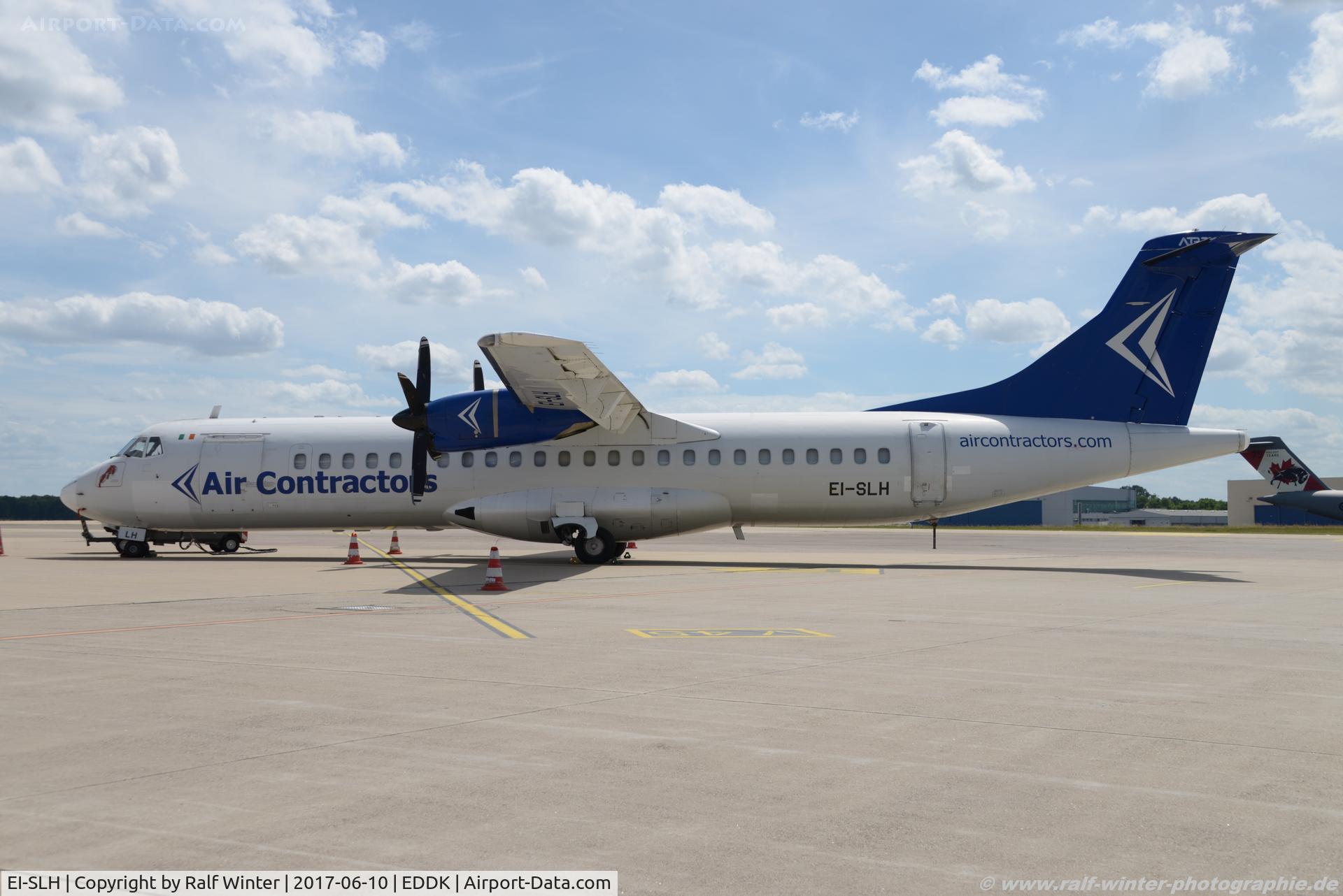 EI-SLH, 1989 ATR 72-215 C/N 157, ATR 72-215  - AG ABR Air Contracters - 157 - EI-SLH - 10.06.2017 - CGN