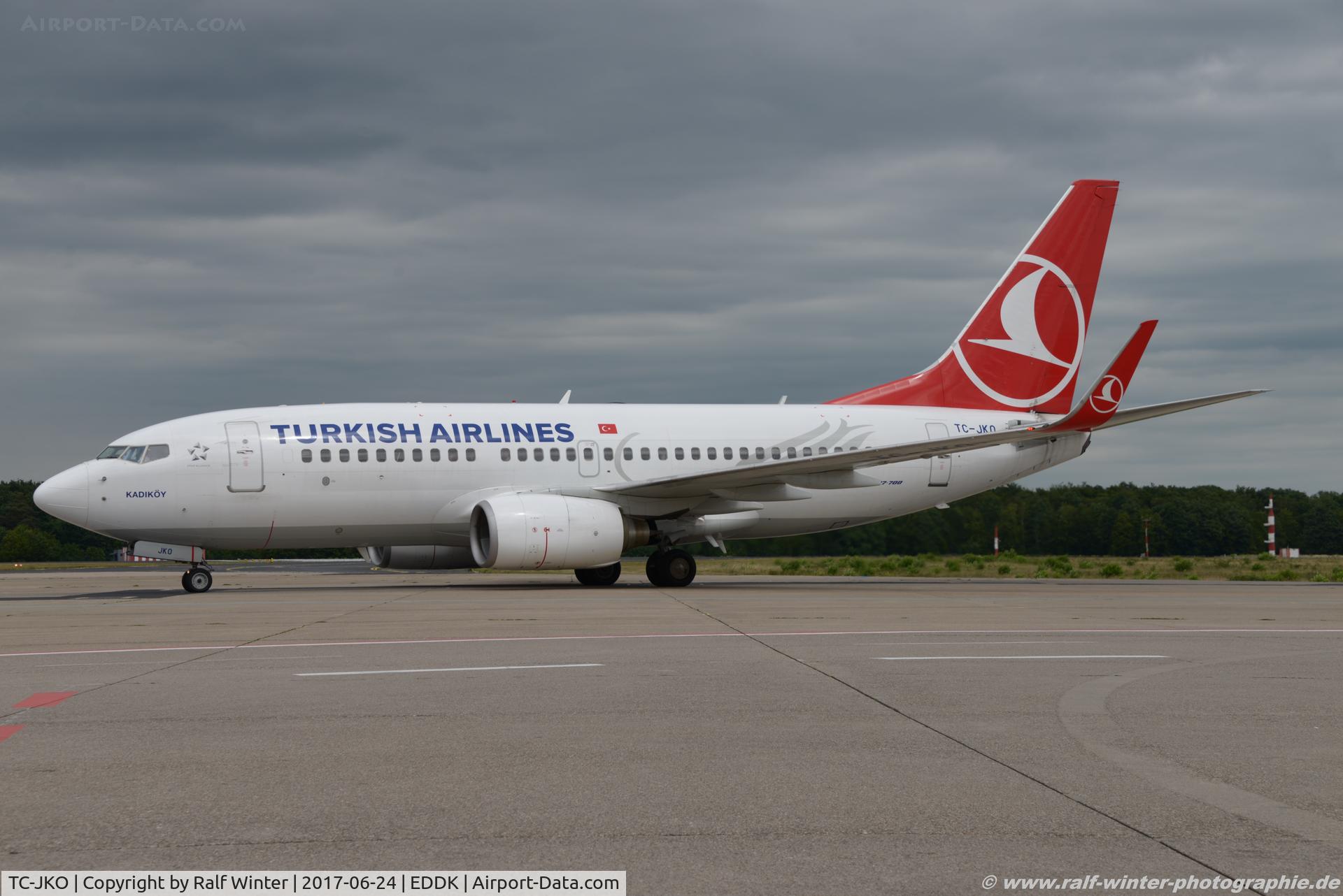 TC-JKO, 2006 Boeing 737-752 C/N 34300, Boeing 737-752(W) - TK THY Turkish Airlines - 34300 - TC-JKO - 24.06.2017 - CGN