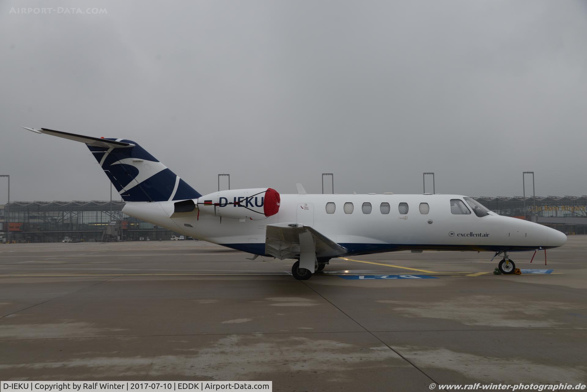 D-IEKU, 2001 Cessna 525A CitationJet CJ2 C/N 525A-0043, Cessna 525 CitationJet CJ2 - Exellent Air - 525A0043 - D-IEKU - 10.07.2017 - CGN