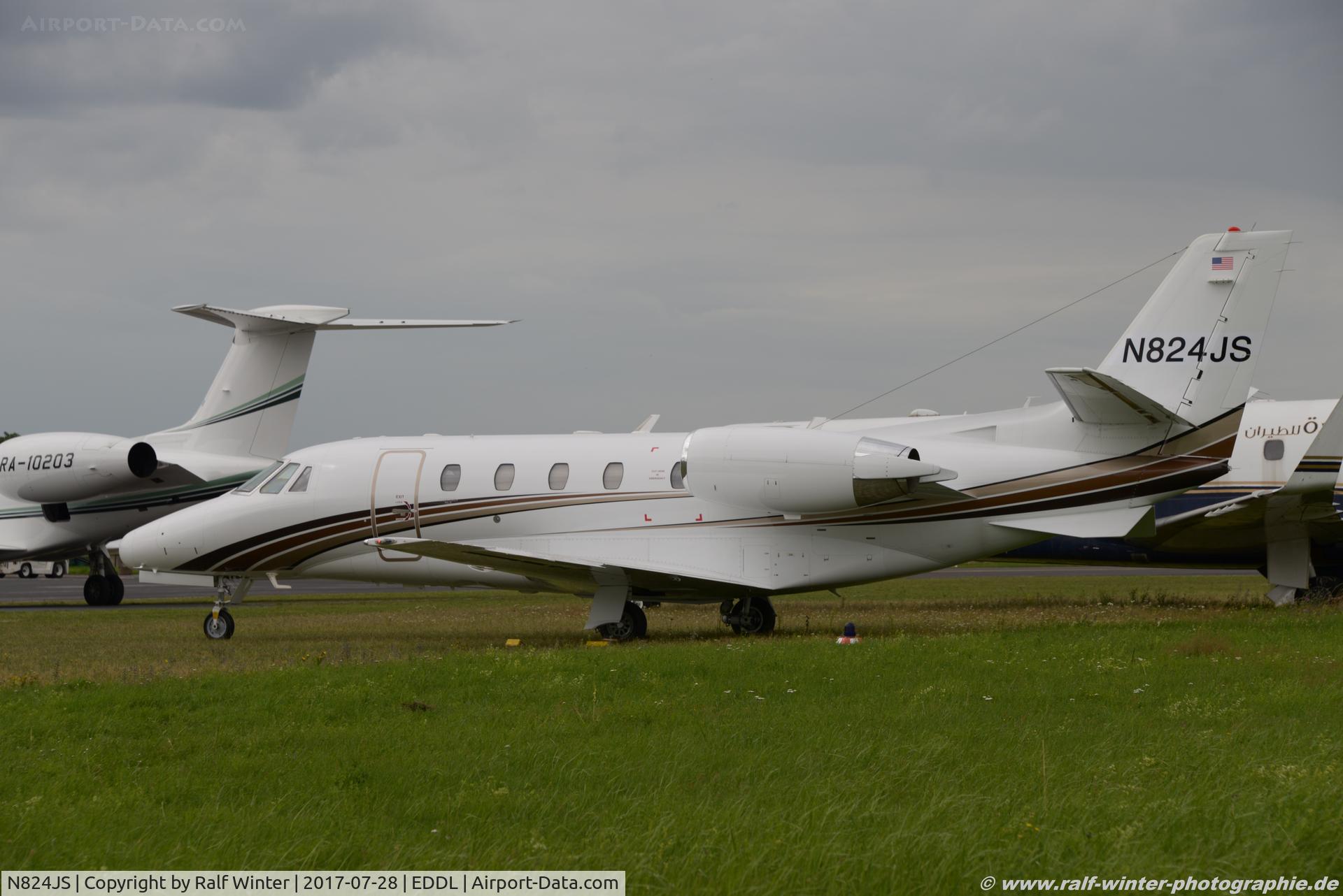 N824JS, 2005 Cessna 560XL C/N 5605536, Cessna 560XL - FE 5536 LLC - 5605536 - N824JS - 28.07.2017 - DUS