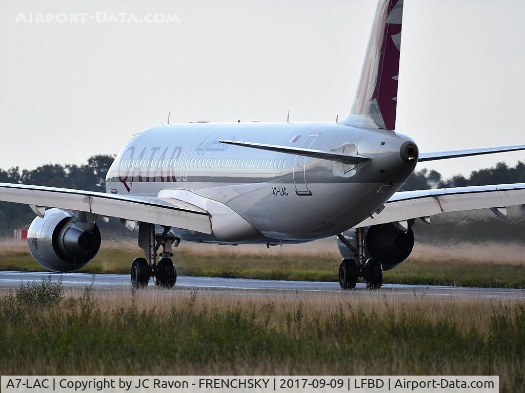 A7-LAC, 2015 Airbus A320-214 C/N 6494, AT792 Qatar Airways / Royal Air Maroc landing runway 29 from Casablanca