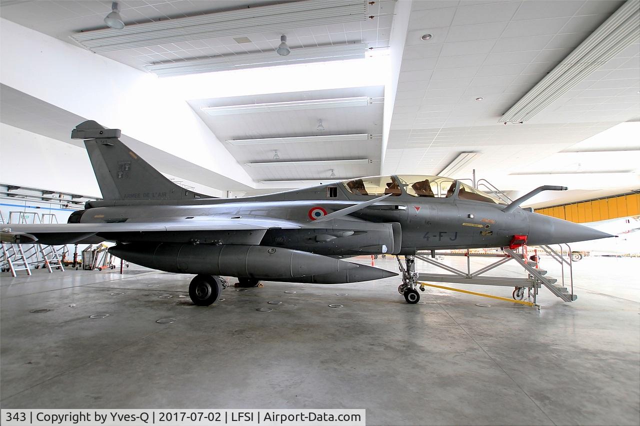 343, Dassault Rafale B C/N 343, Dassault Rafale B, Static display, St Dizier-Robinson Air Base 113 (LFSI) Open day 2017