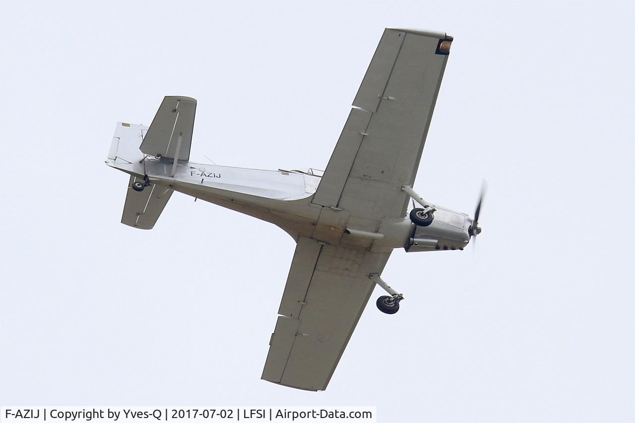 F-AZIJ, 1961 Nord 3202B-1 Master C/N 85, Nord 3202B-1 Master, On display, St Dizier-Robinson Air Base 113 (LFSI) Open day 2017