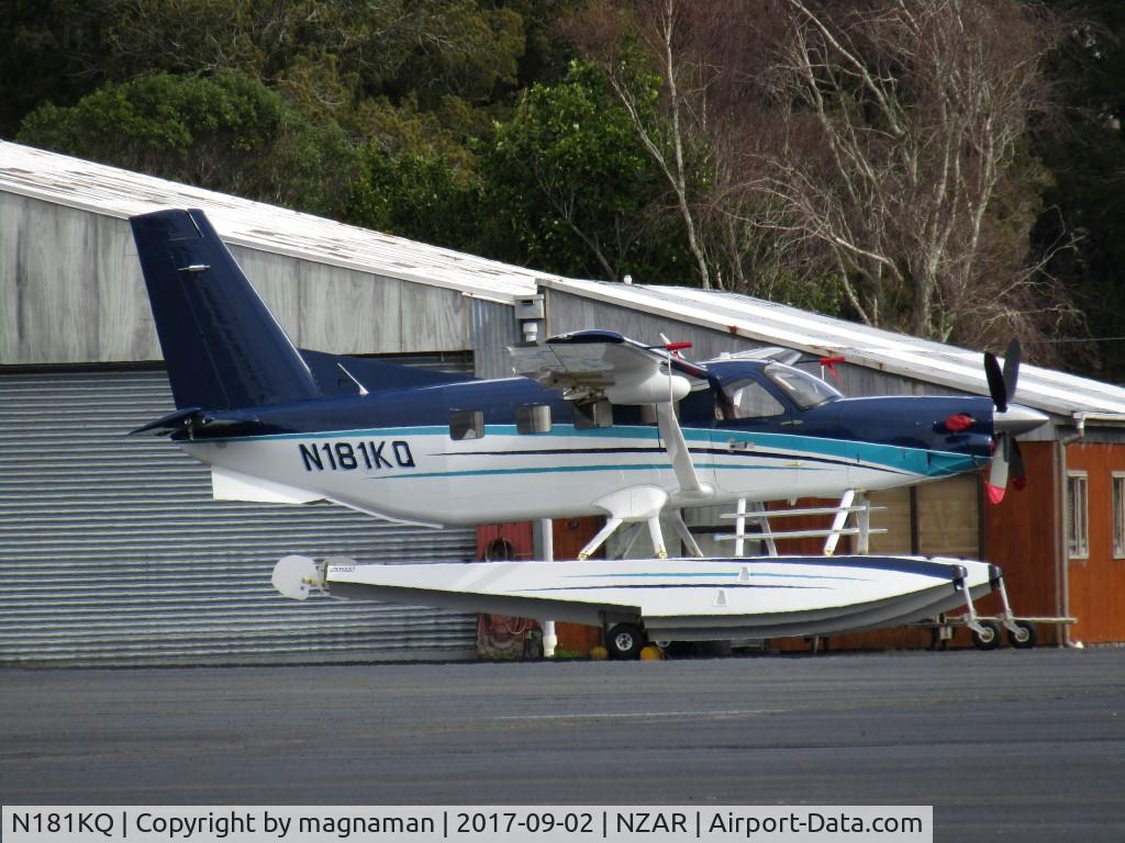 N181KQ, 2016 Quest Kodiak 100 C/N 100-0181, on apron at ardmore