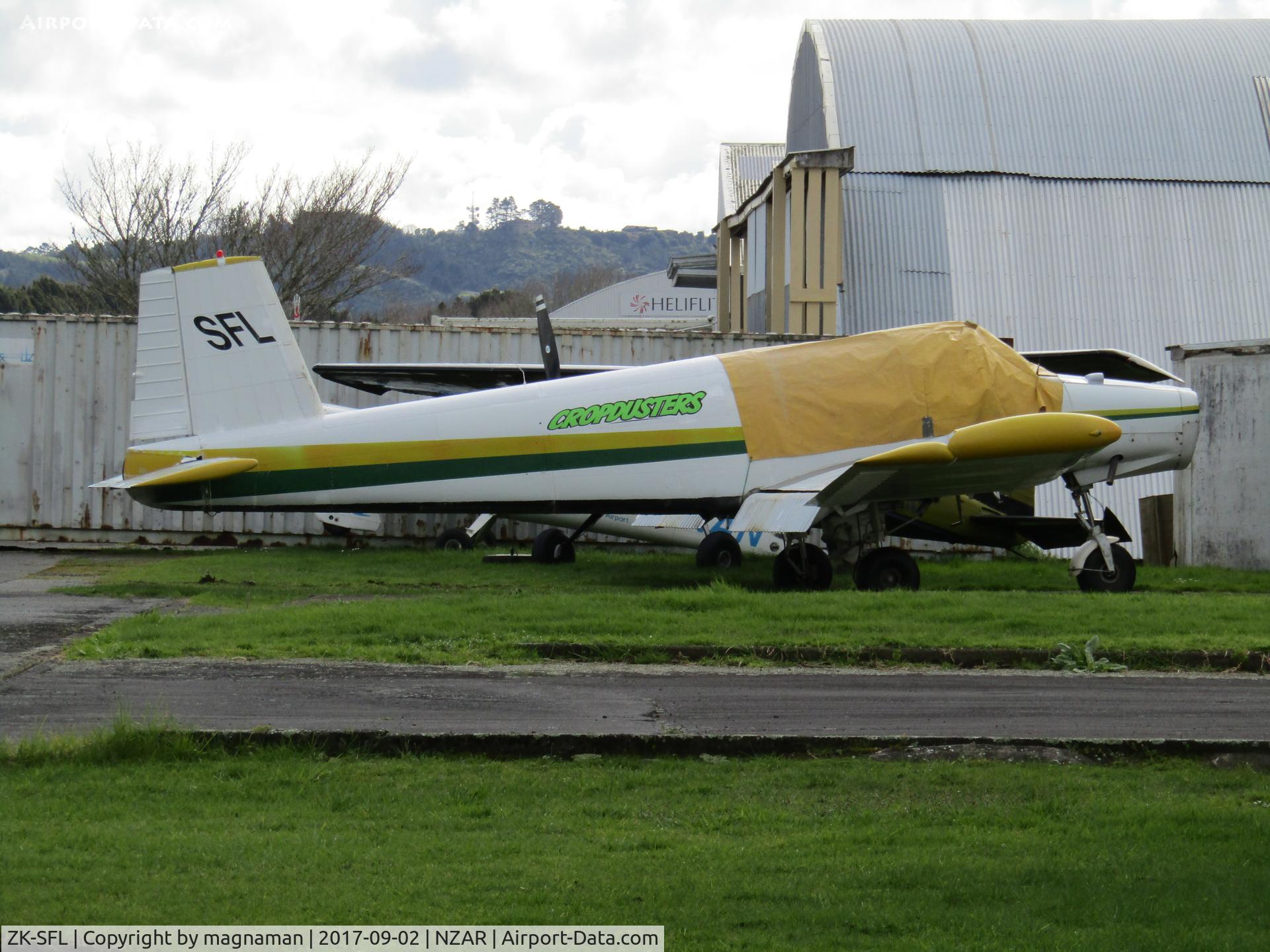 ZK-SFL, NZ Aerospace FU24 C/N 154, in for maintenance
