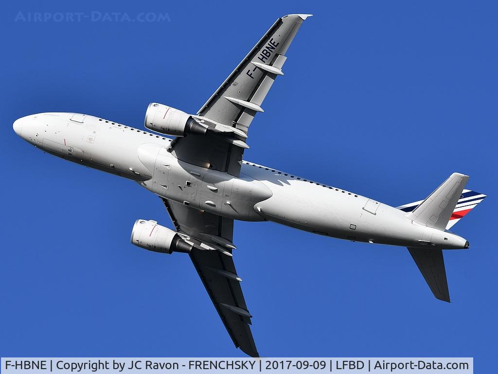 F-HBNE, 2011 Airbus A320-214 C/N 4664, AF6271 take off runway 29 to Paris Orly