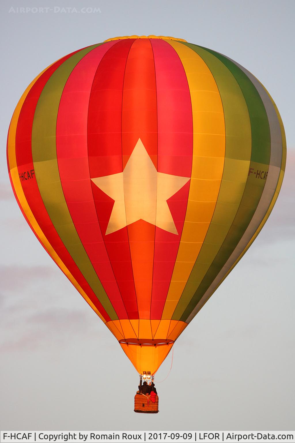 F-HCAF, Cameron Balloons Z-105 C/N 11197, Montgolfiades de Chartres 2017