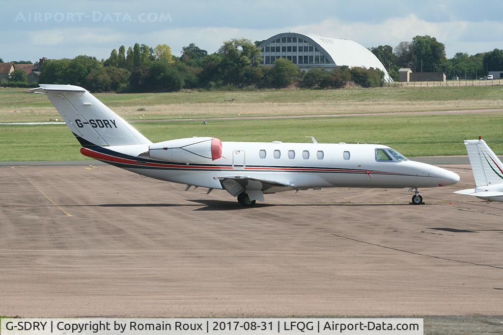 G-SDRY, 2013 Cessna 525C CitationJet CJ4 C/N 525C-0134, Parked