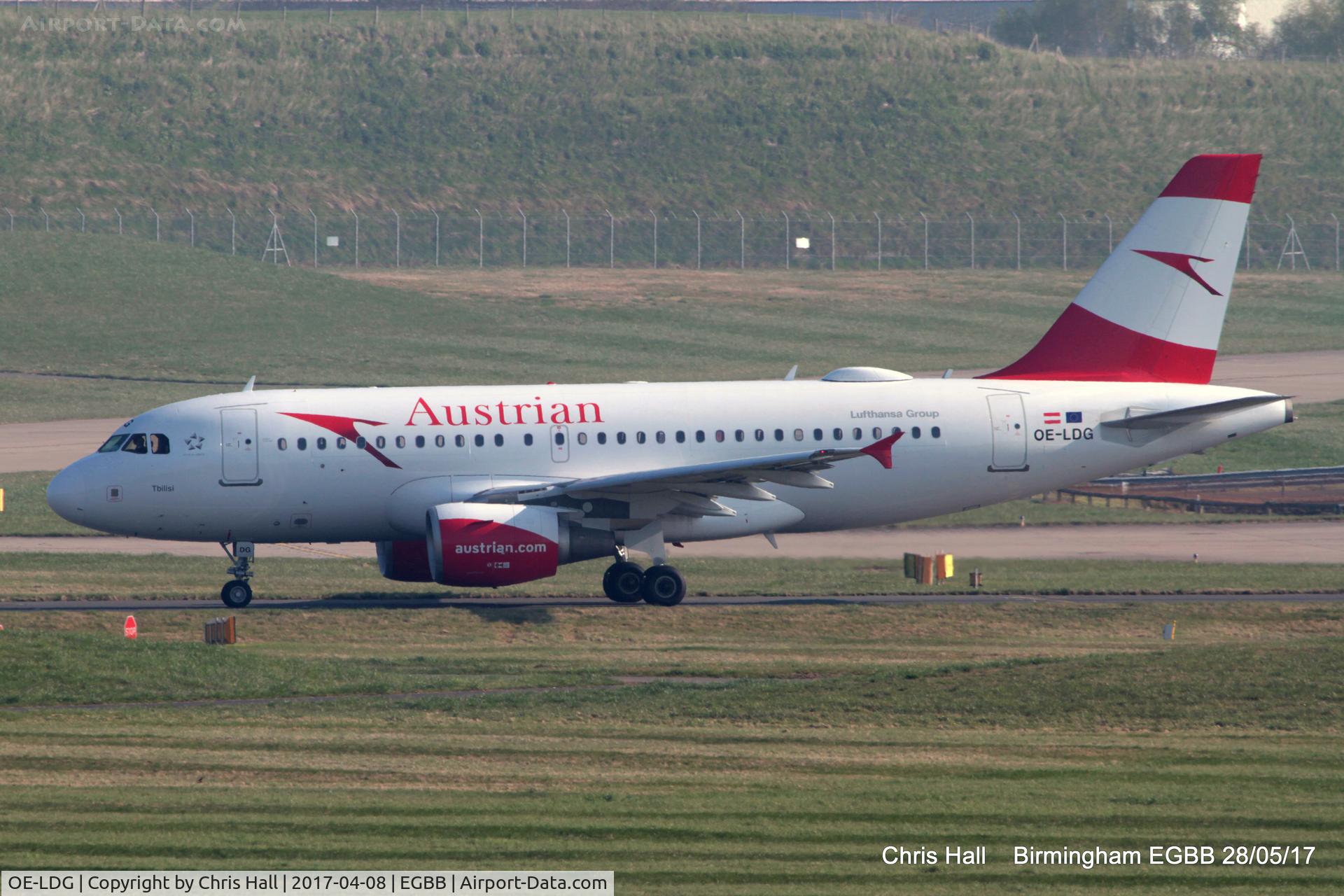 OE-LDG, 2006 Airbus A319-112 C/N 2652, Austrian