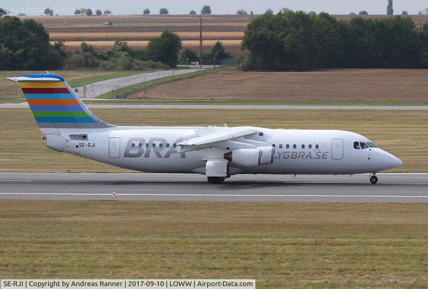 SE-RJI, 1999 British Aerospace Avro 146-RJ100 C/N E3357, Braathens Regional Avro RJ100