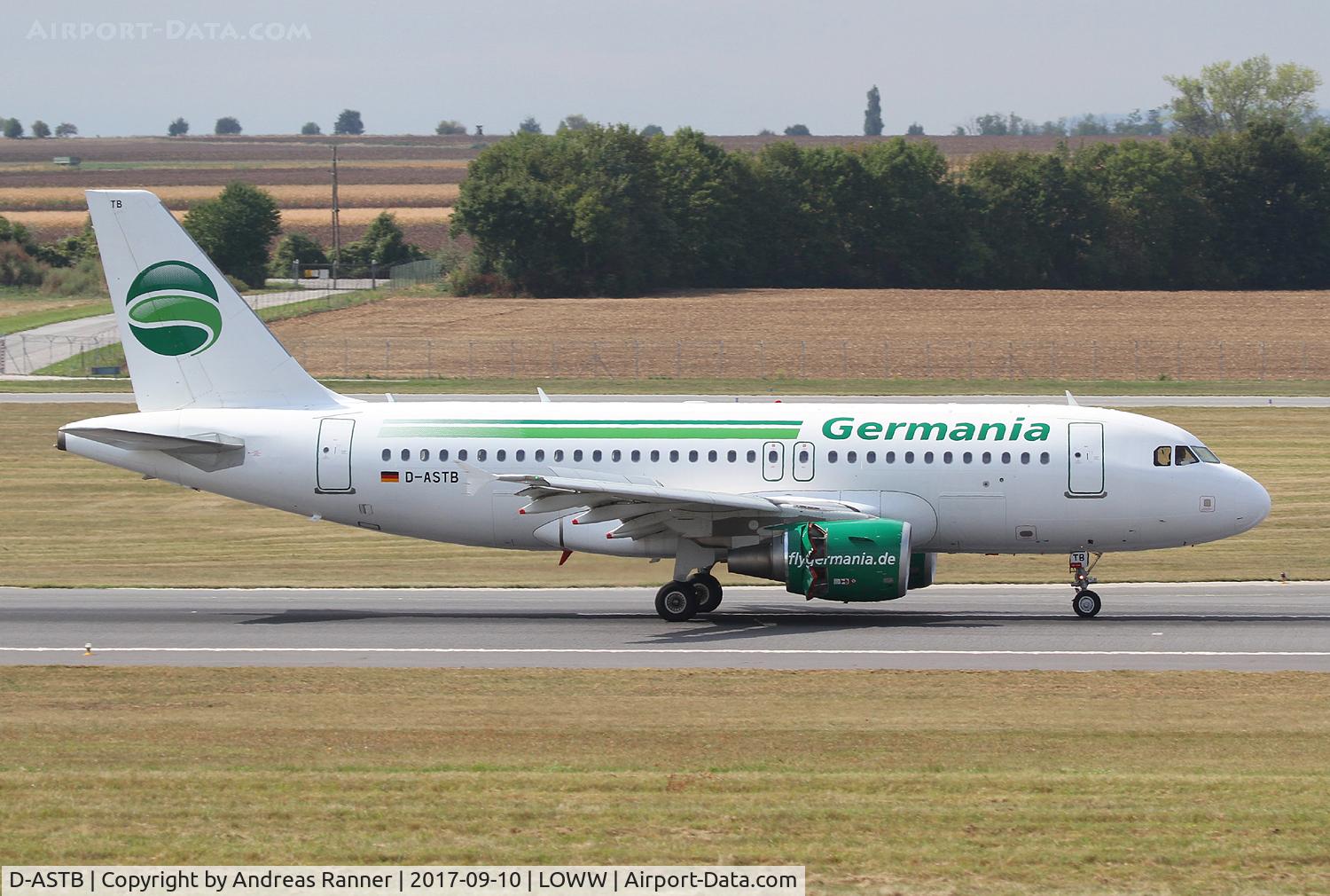 D-ASTB, 2011 Airbus A319-112 C/N 4691, Germania A319