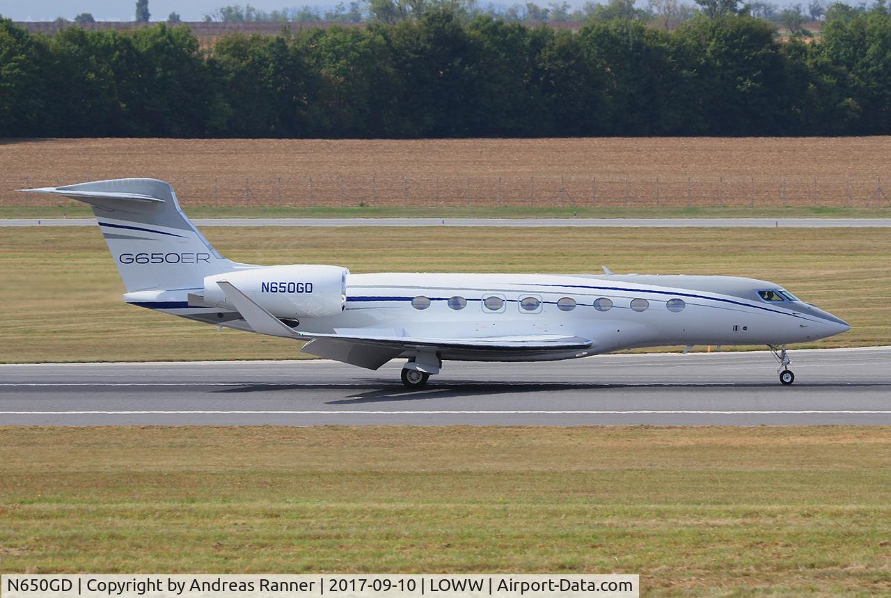 N650GD, 2017 Gulfstream G-VI (G650ER) C/N 6252, Gulfstream Aerospace G650