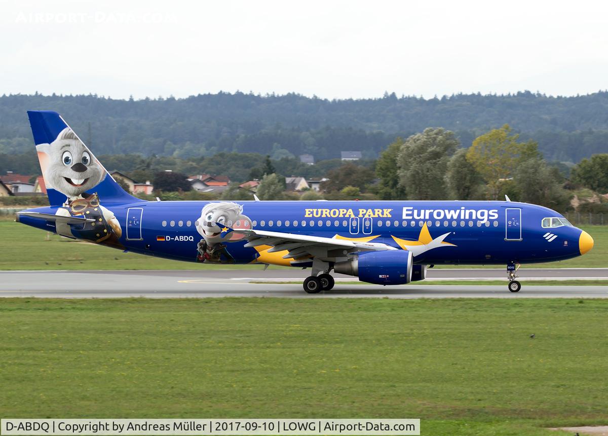 D-ABDQ, 2007 Airbus A320-214 C/N 3121, Europa Park Livery