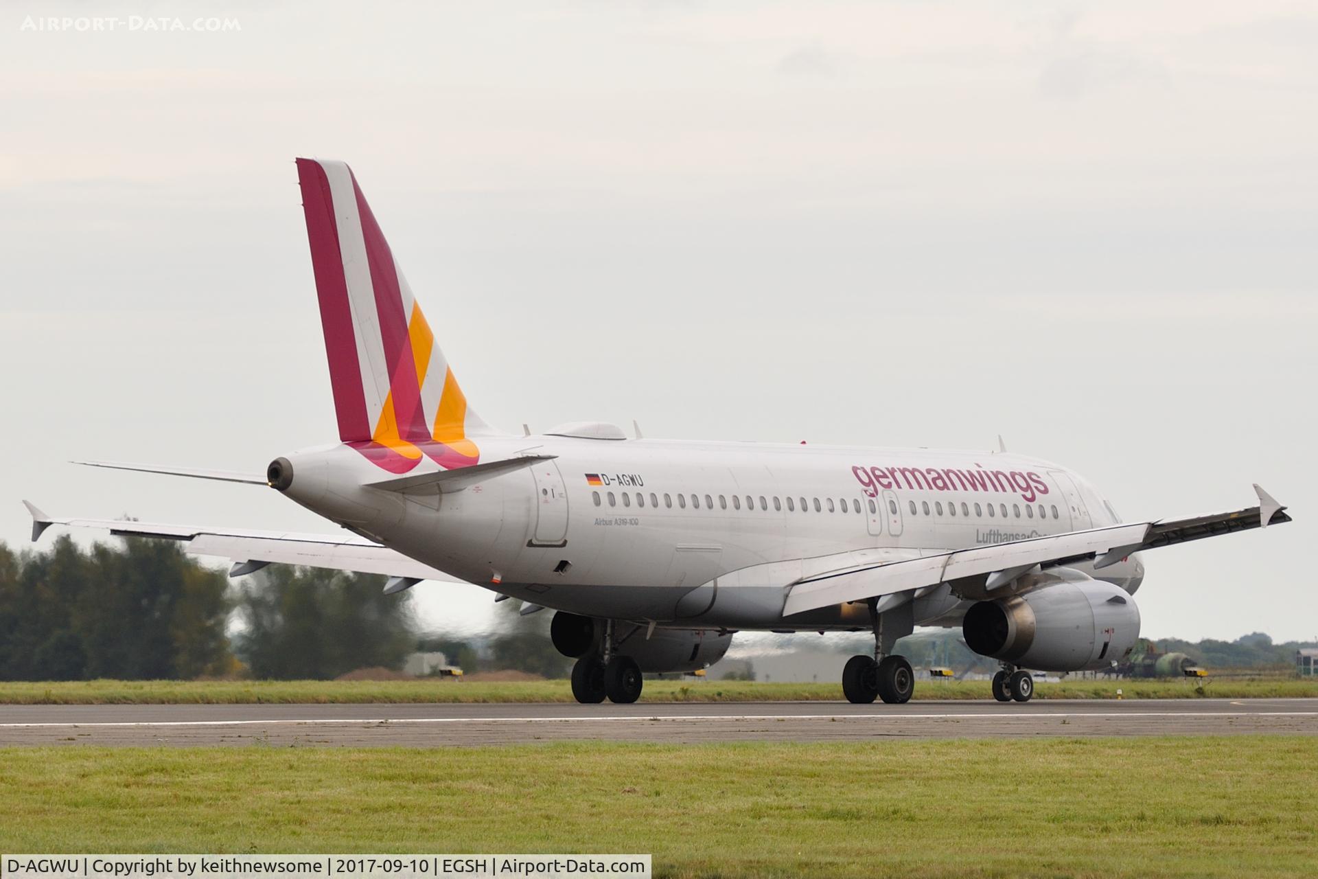 D-AGWU, 2013 Airbus A319-132 C/N 5457, Arriving for paintwork.