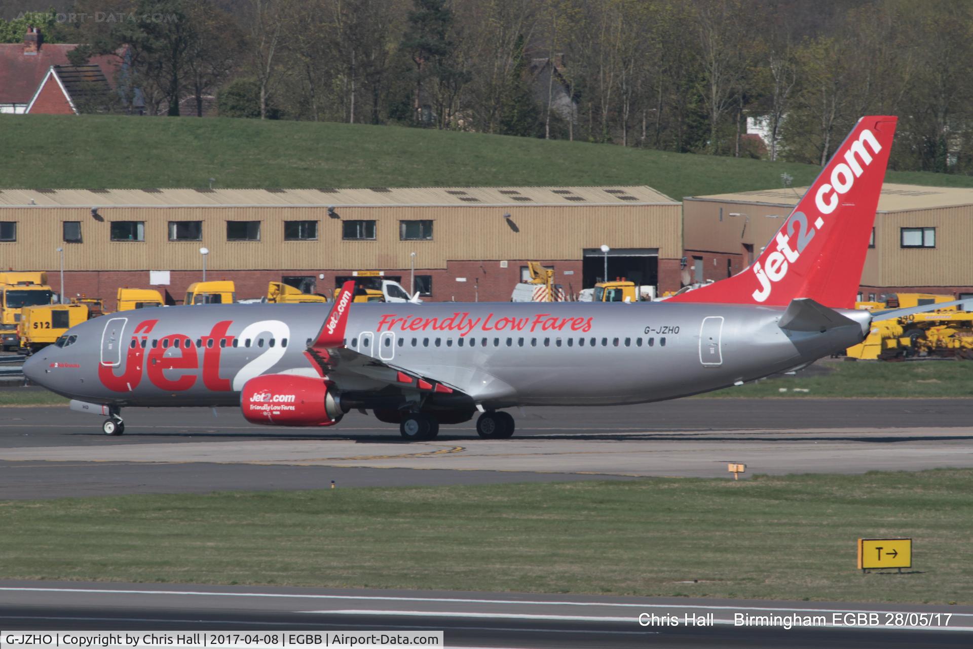 G-JZHO, 2016 Boeing 737-8MG C/N 63569, Jet2