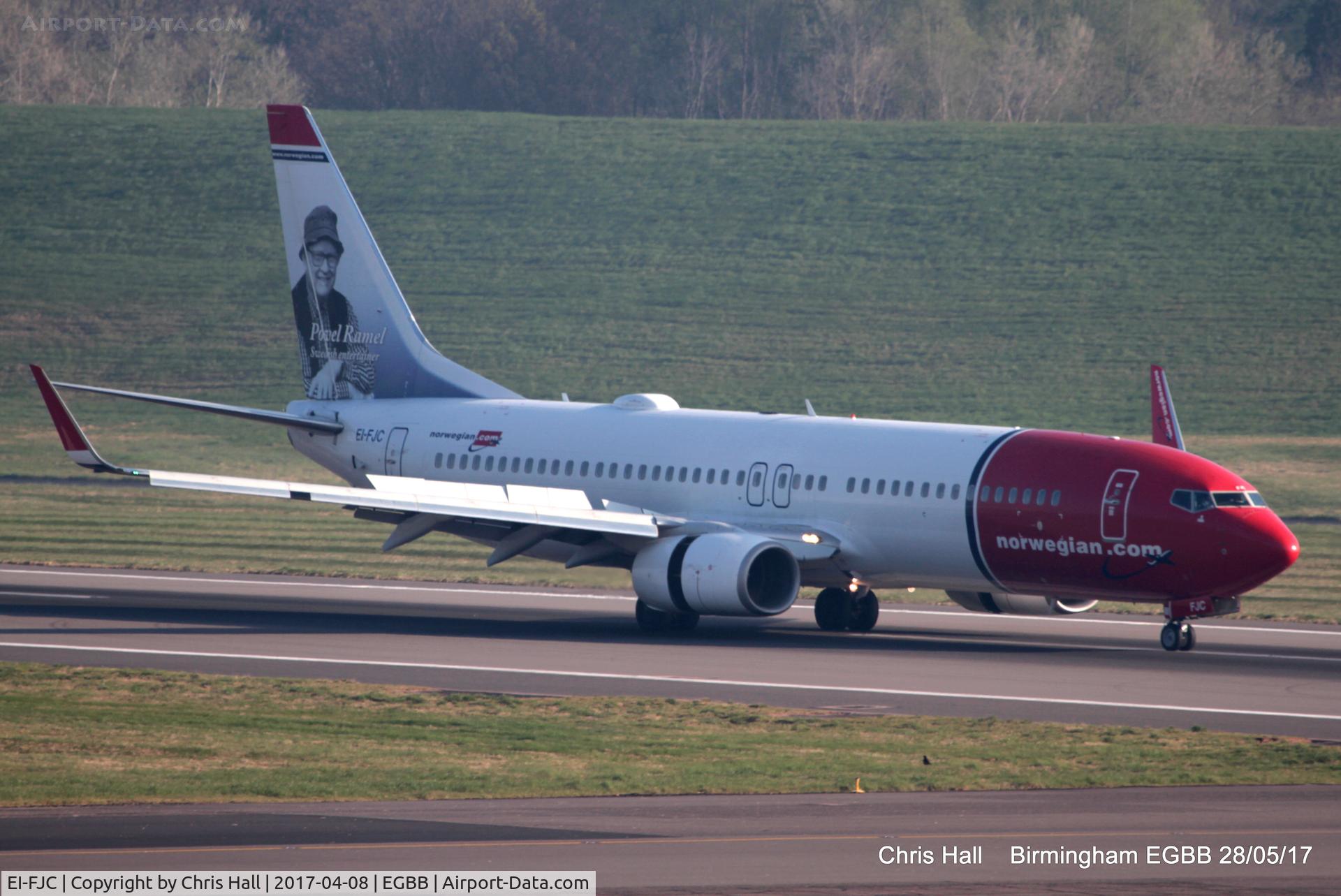 EI-FJC, 2011 Boeing 737-81D C/N 39412, Norwegian Air International