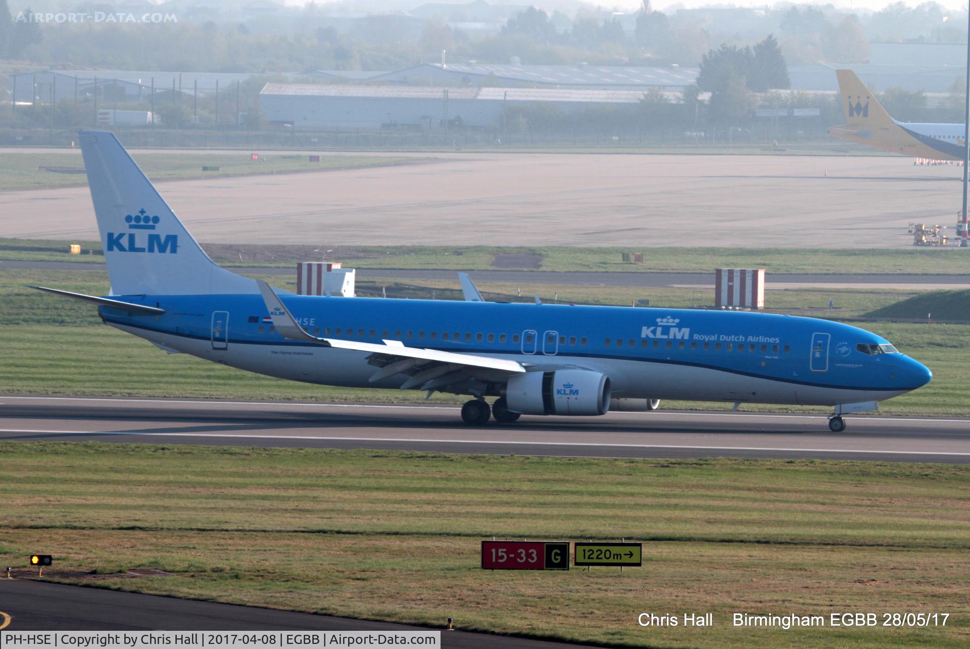 PH-HSE, 2011 Boeing 737-8K2 C/N 39259, KLM Royal Dutch Airlines