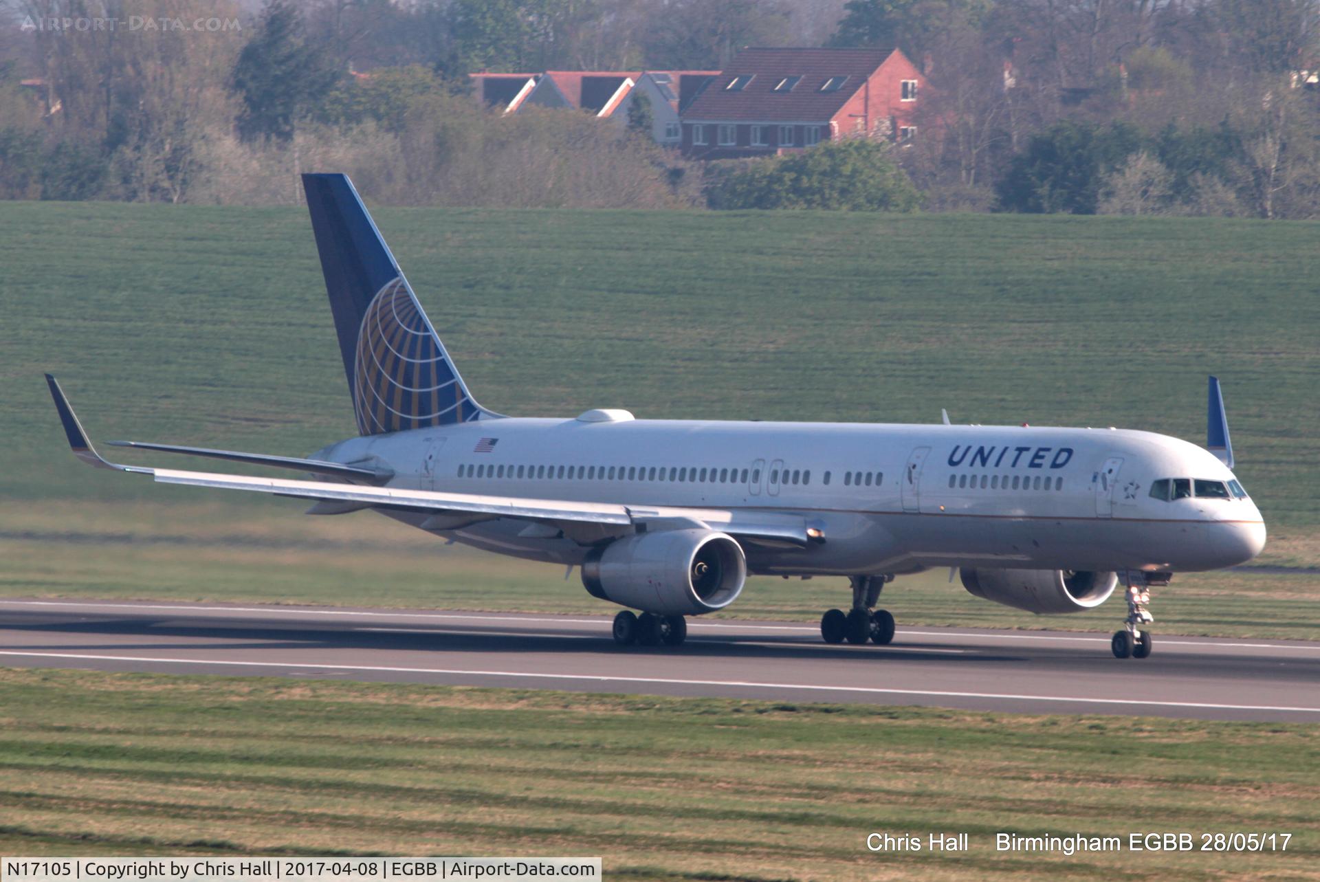 N17105, 1994 Boeing 757-224 C/N 27295, United
