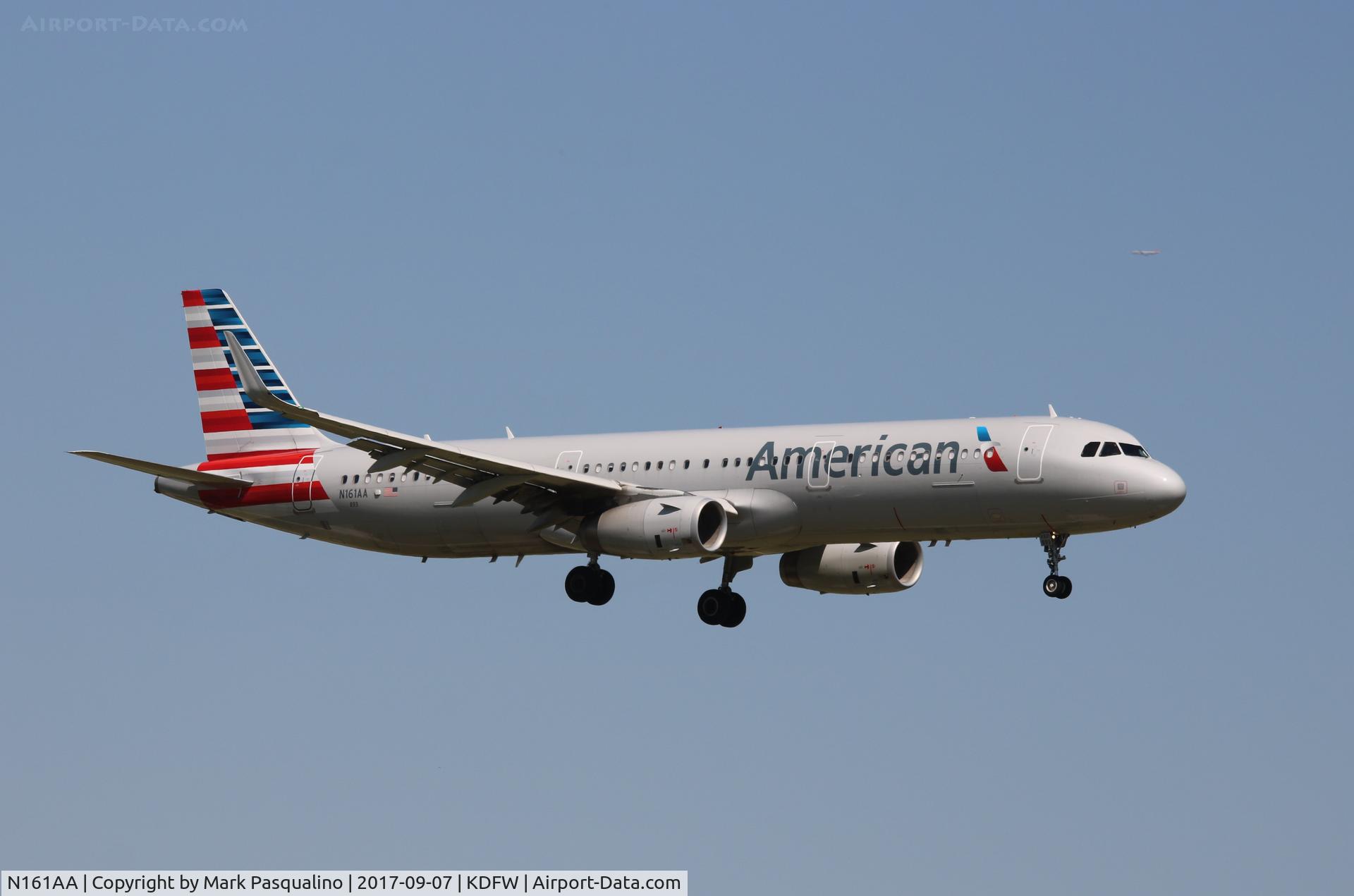 N161AA, 2016 Airbus A321-231 C/N 7085, Airbus A321