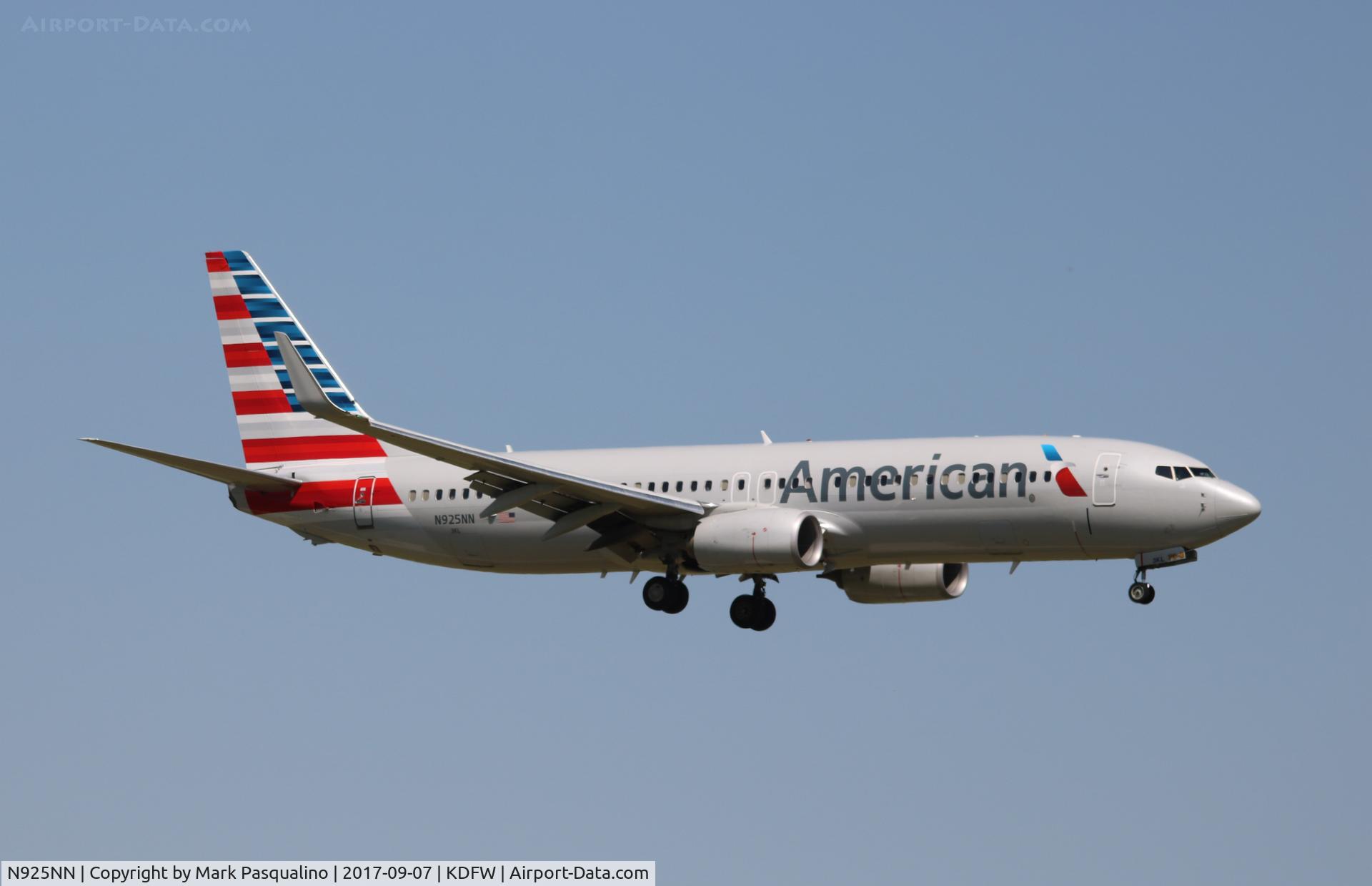 N925NN, 2013 Boeing 737-823 C/N 31169, Boeing 737-800