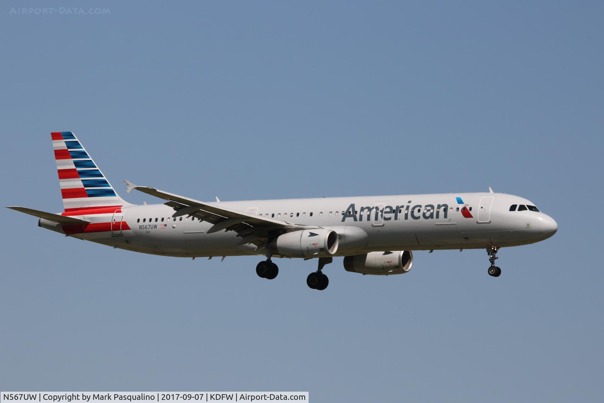 N567UW, 2013 Airbus A321-231 C/N 5728, Airbus A321