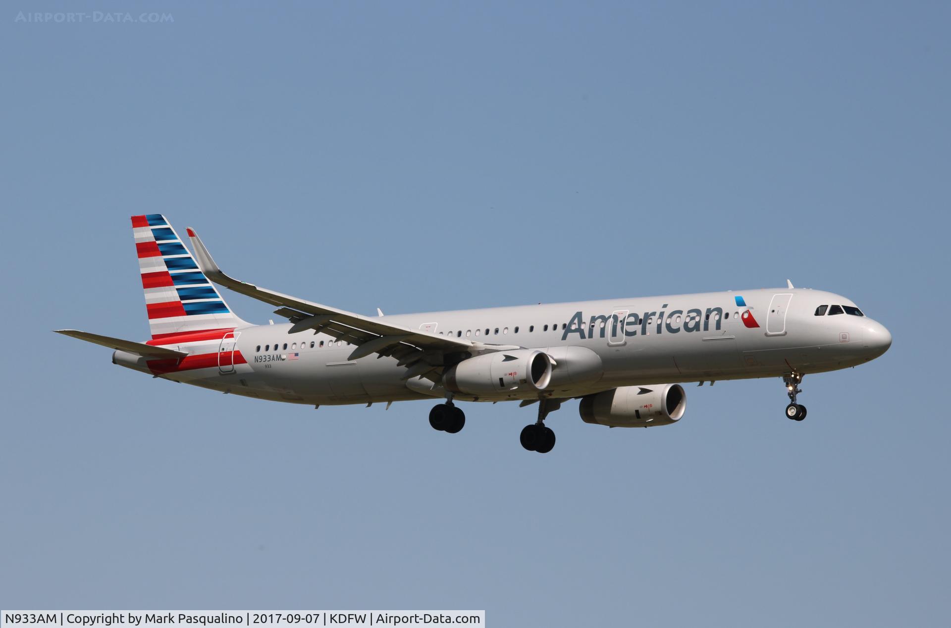N933AM, 2017 Airbus A321-231 C/N 7564, Airbus A321