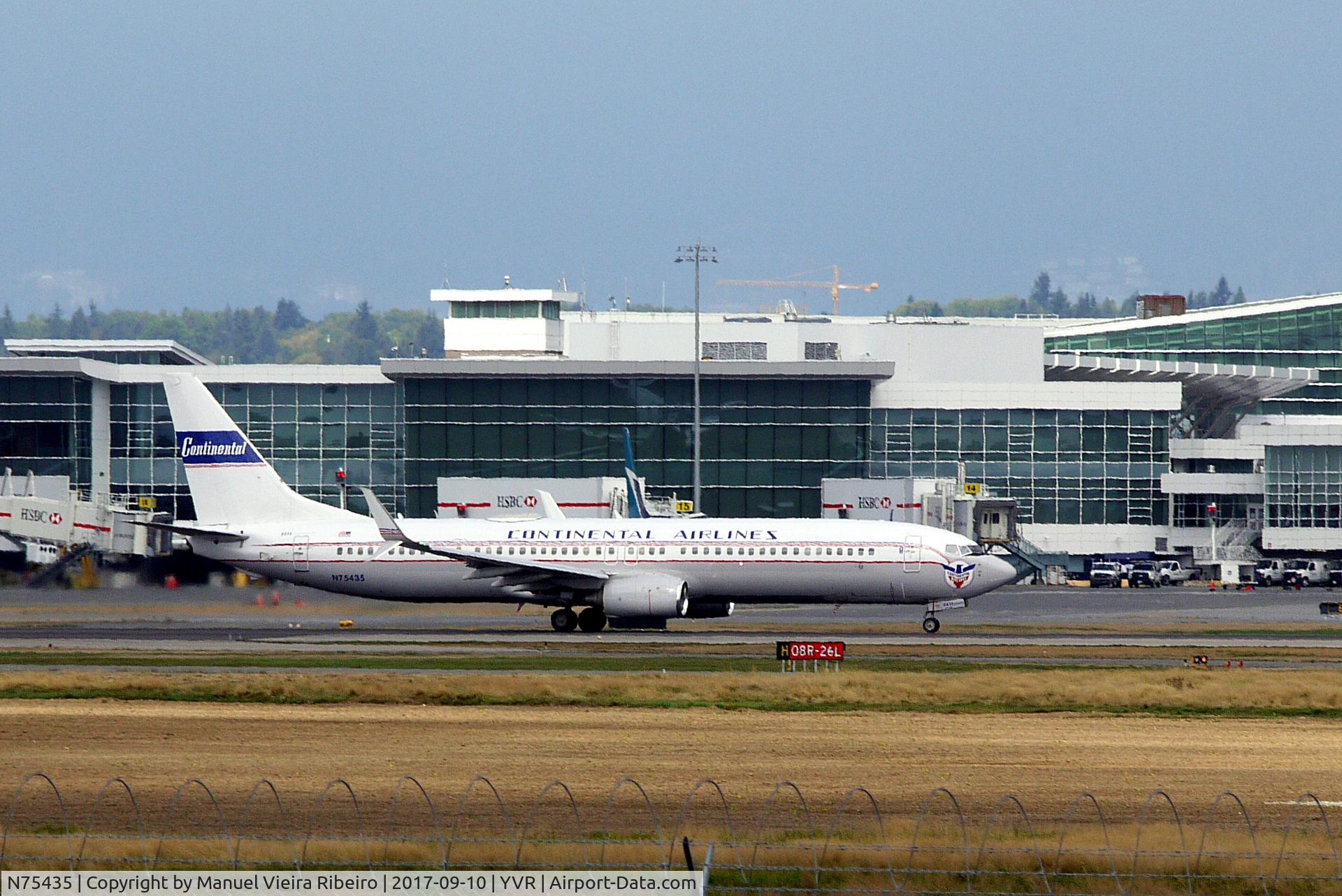 N75435, 2009 Boeing 737-924/ER C/N 33529, Now in Continental retro livery