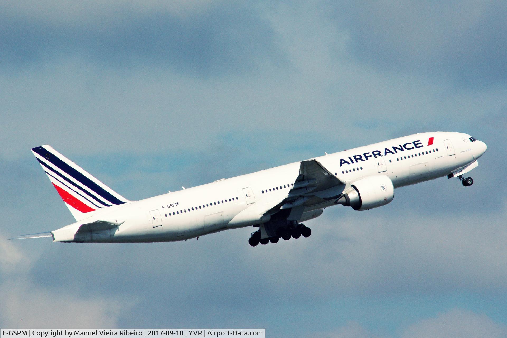 F-GSPM, 2000 Boeing 777-228/ER C/N 30456, AF379 to CDG