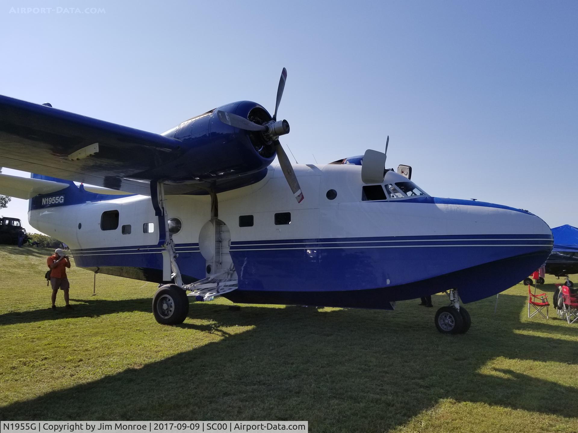 N1955G, 1954 Grumman HU-16C (UF-1) Albatross Albatross C/N 406, At the Triple Tree Flyin