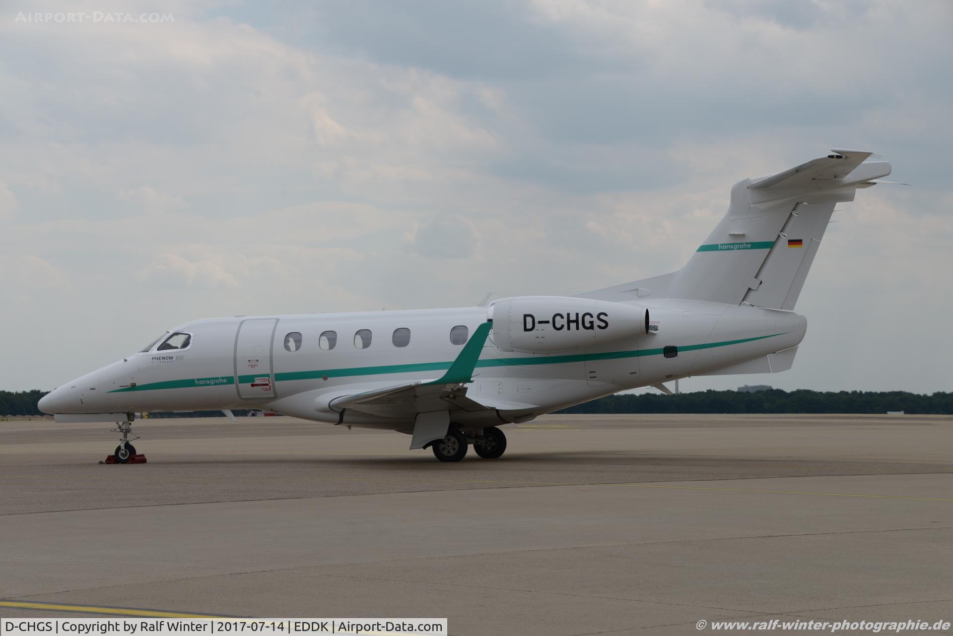 D-CHGS, 2013 Embraer EMB-505 Phenom 300 C/N 50500150, Embraer Phenom 300 EMB-505 - Hans Grohe GmbH - 50500150 - D-CHGS - 14.07.2017 - CGN