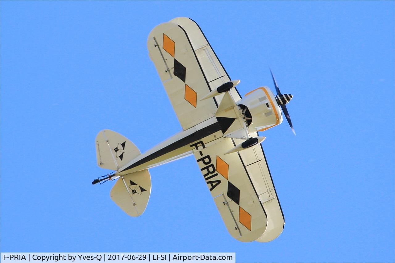 F-PRIA, Pitts S-1D Special C/N 7-0503, Pitts S-1D Special, On display, St Dizier-Robinson Air Base 113 (LFSI) Open day 2017