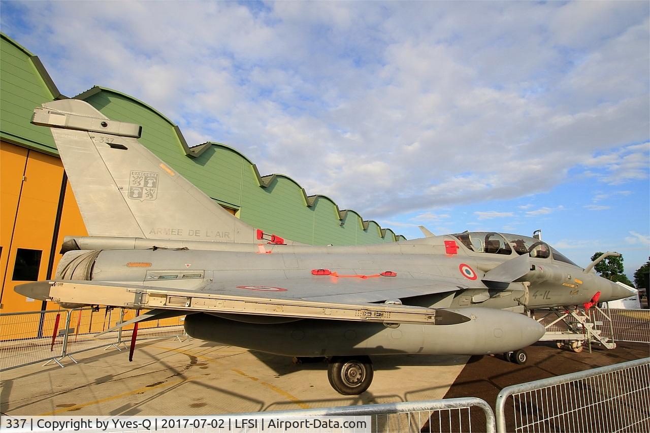 337, 2013 Dassault Rafale B C/N 337, Dassault Rafale B, Static display, St Dizier-Robinson Air Base 113 (LFSI) Open day 2017