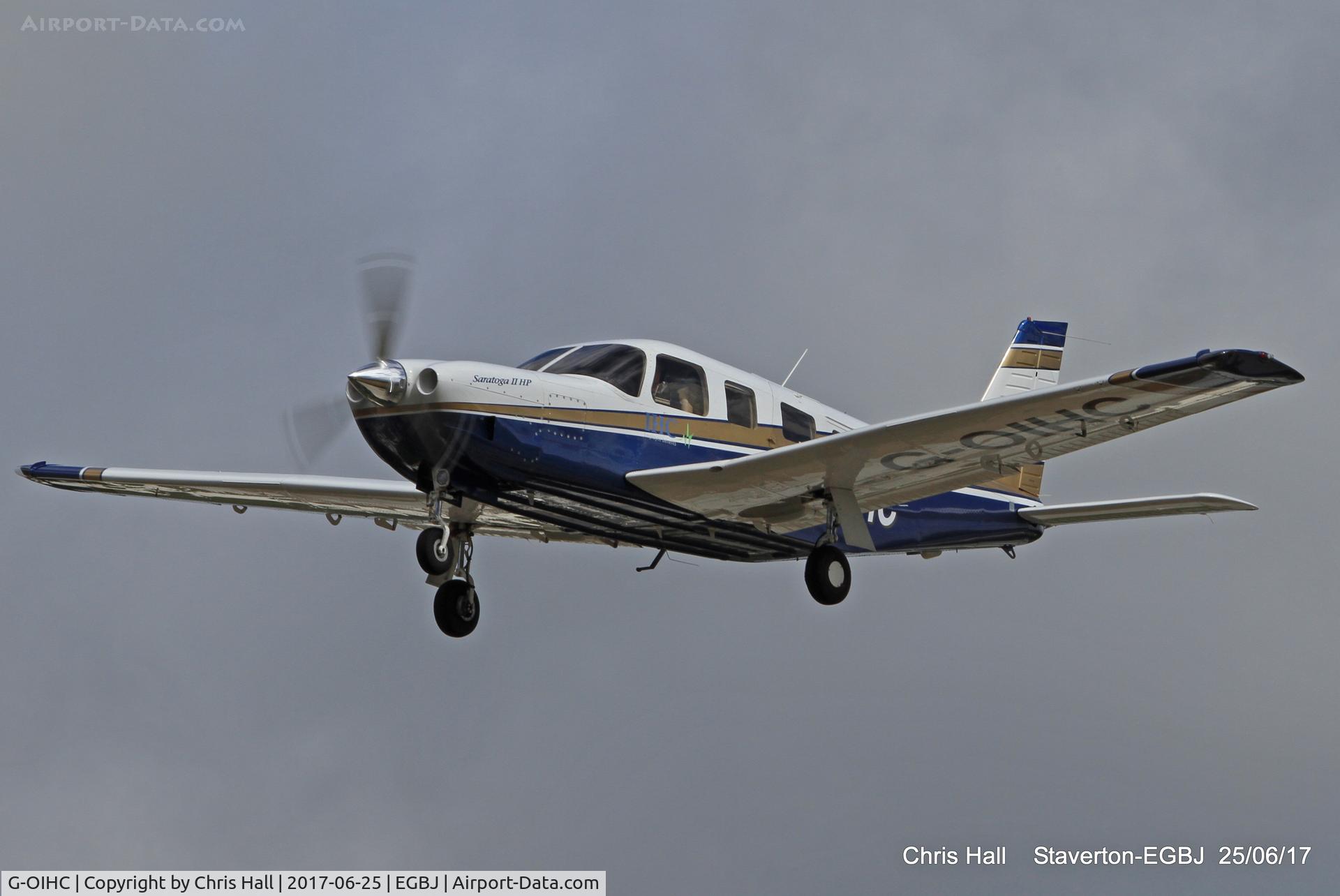G-OIHC, 2000 Piper PA-32R-301 Saratoga II HP C/N 32-46163, Project Propeller at Staverton