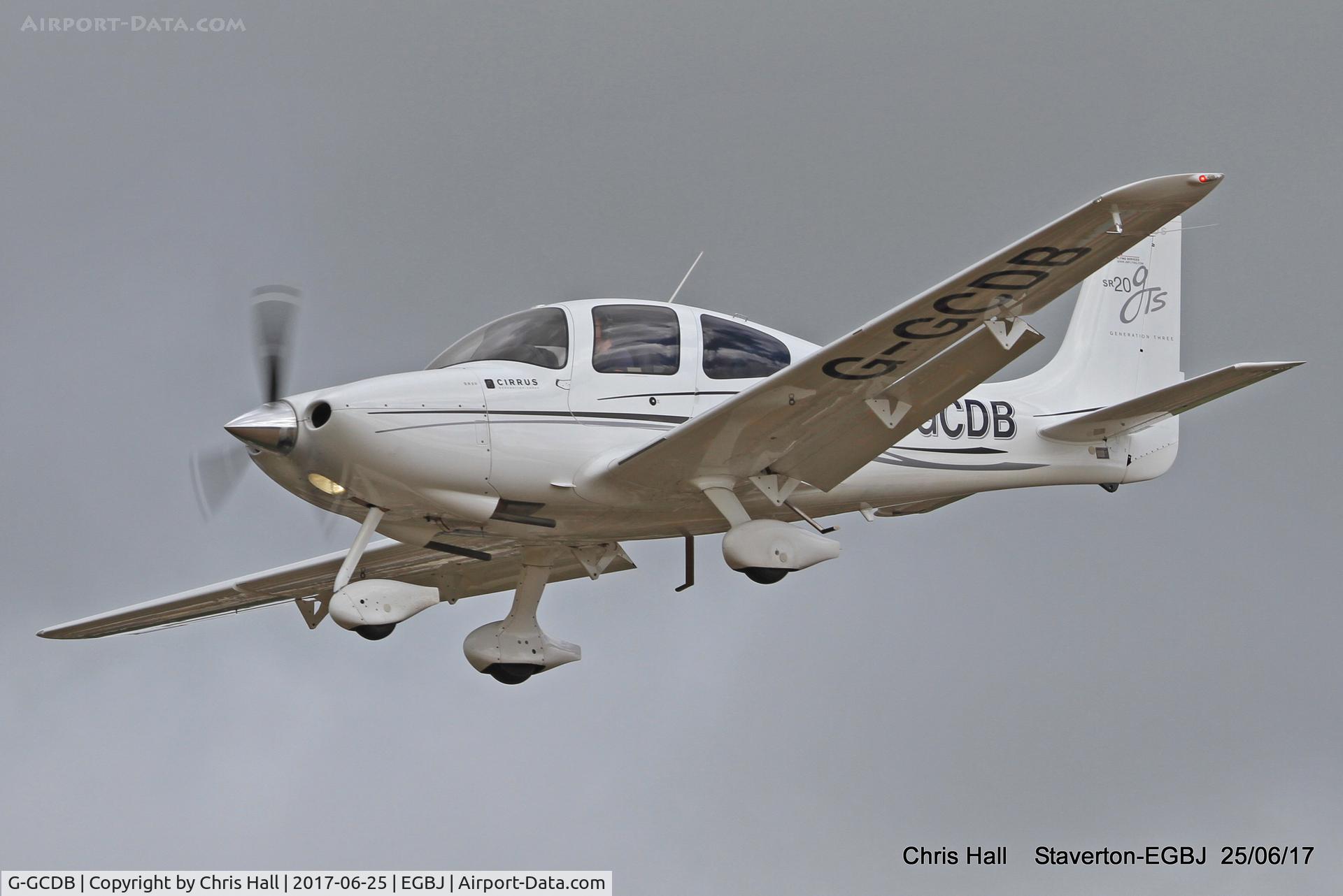 G-GCDB, 2009 Cirrus SR20 GTS C/N 1967, Project Propeller at Staverton