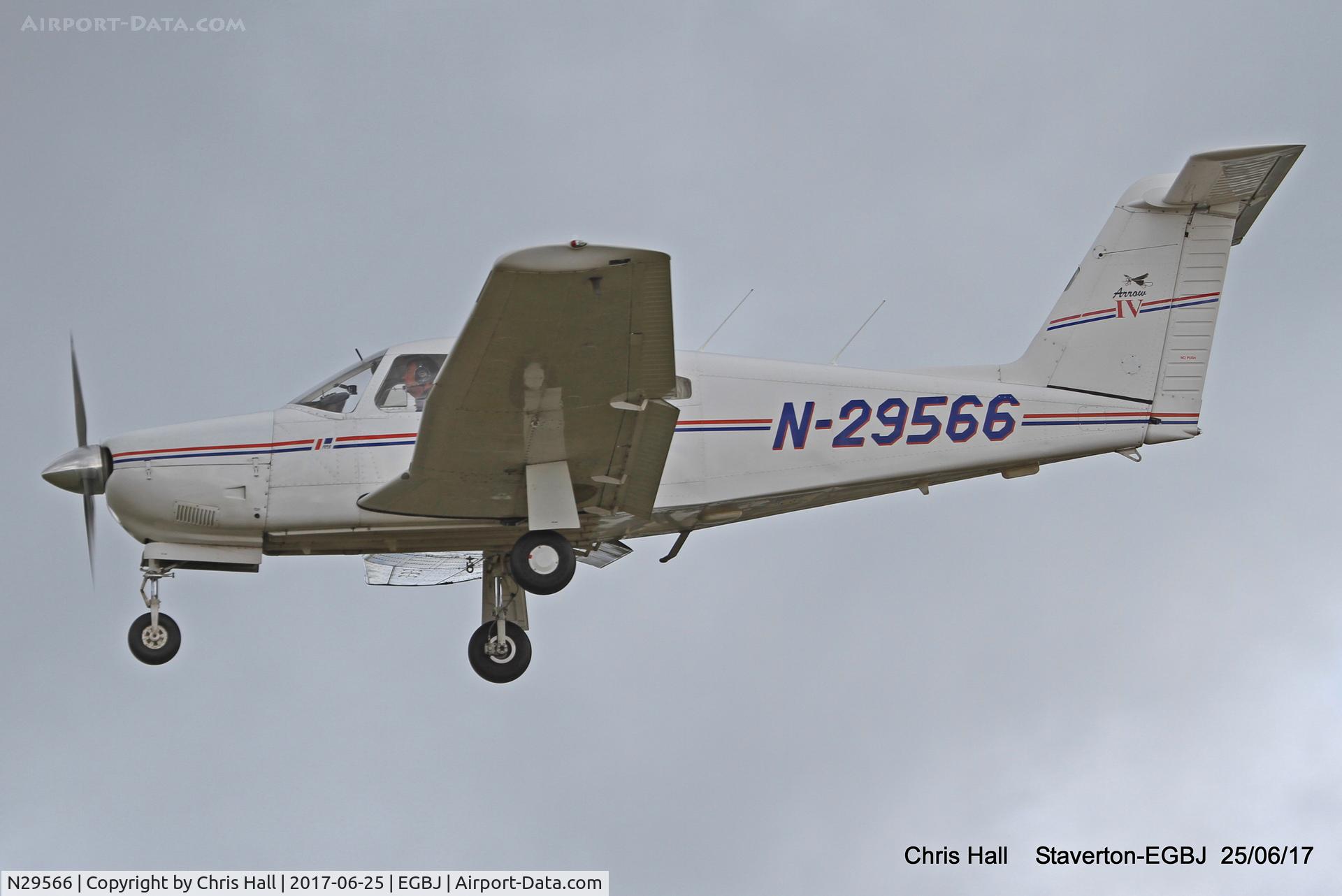 N29566, 1979 Piper PA-28RT-201 Arrow IV C/N 28R-7918146, Project Propeller at Staverton