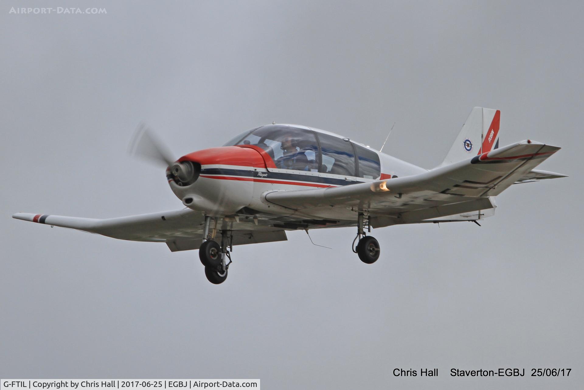 G-FTIL, 1988 Robin DR-400-180 Regent Regent C/N 1825, Project Propeller at Staverton