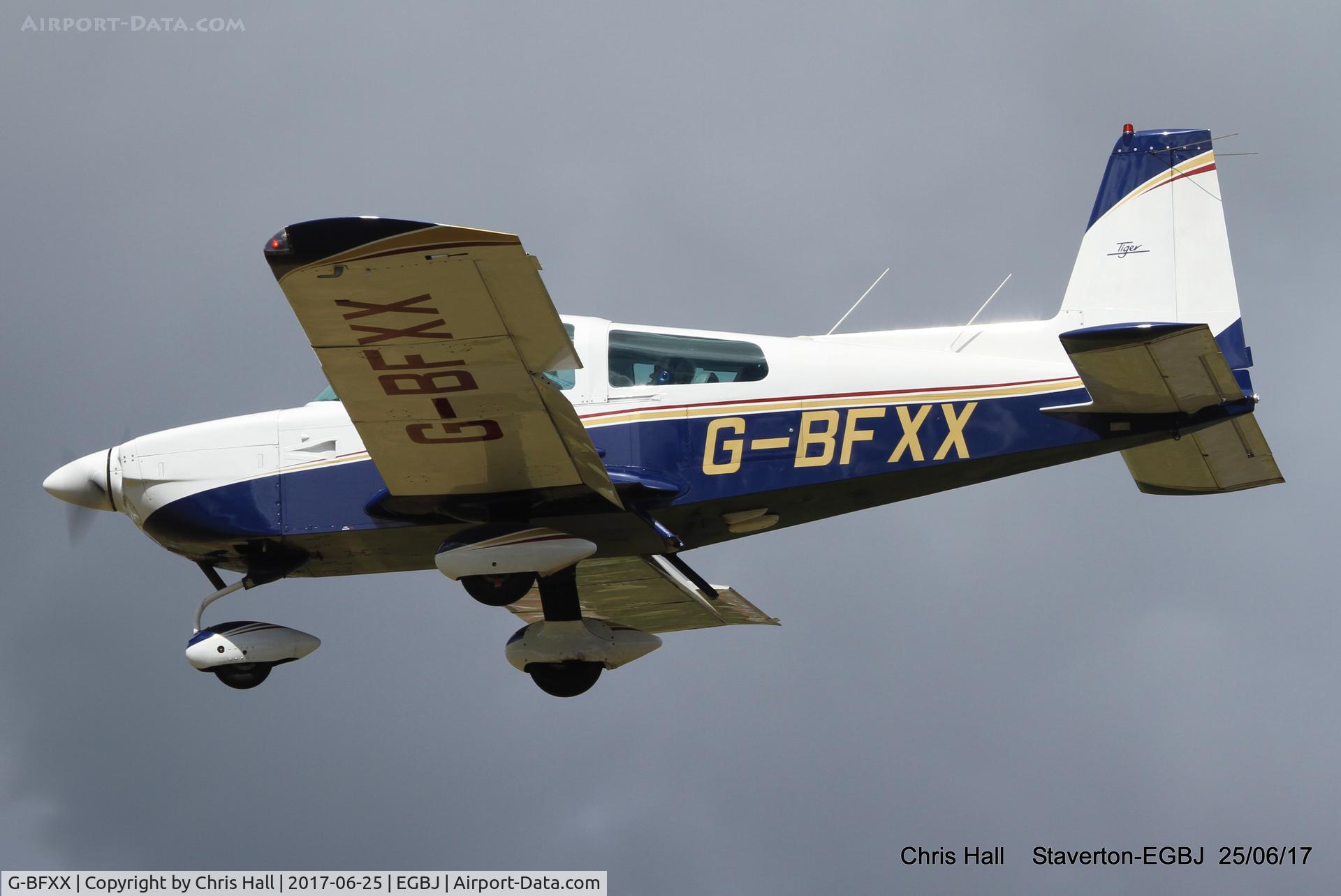 G-BFXX, 1978 Gulfstream American AA-5B Tiger C/N AA5B-0917, Project Propeller at Staverton