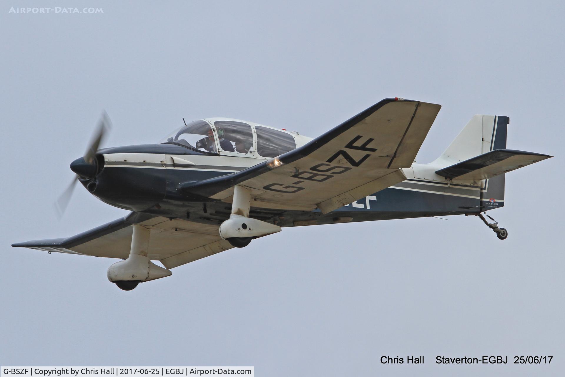 G-BSZF, 1965 CEA Jodel DR-250-160 Capitaine C/N 32, Project Propeller at Staverton