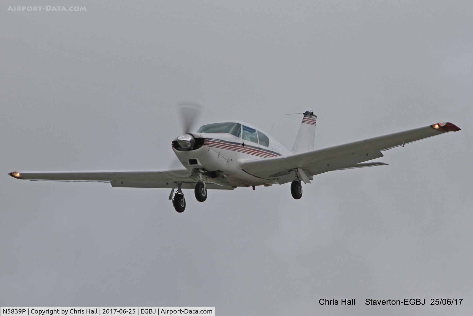 N5839P, Piper PA-24 Comanche C/N 24-920, Project Propeller at Staverton
