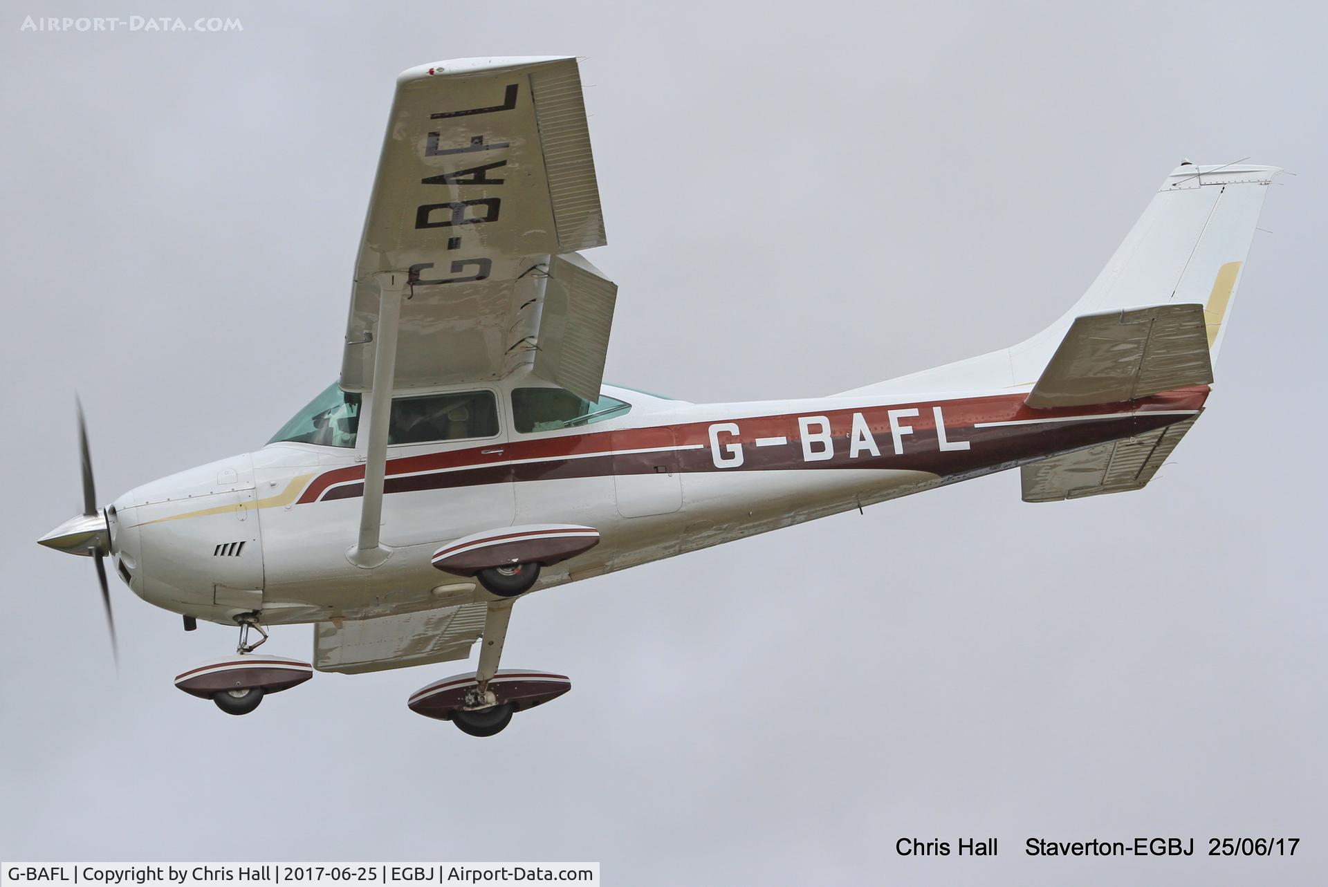G-BAFL, 1973 Cessna 182P Skylane C/N 182-61469, Project Propeller at Staverton